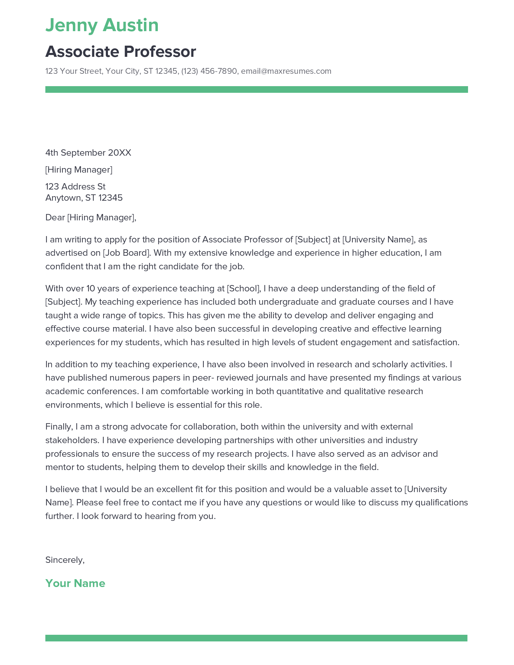 account assistant cover letter sample