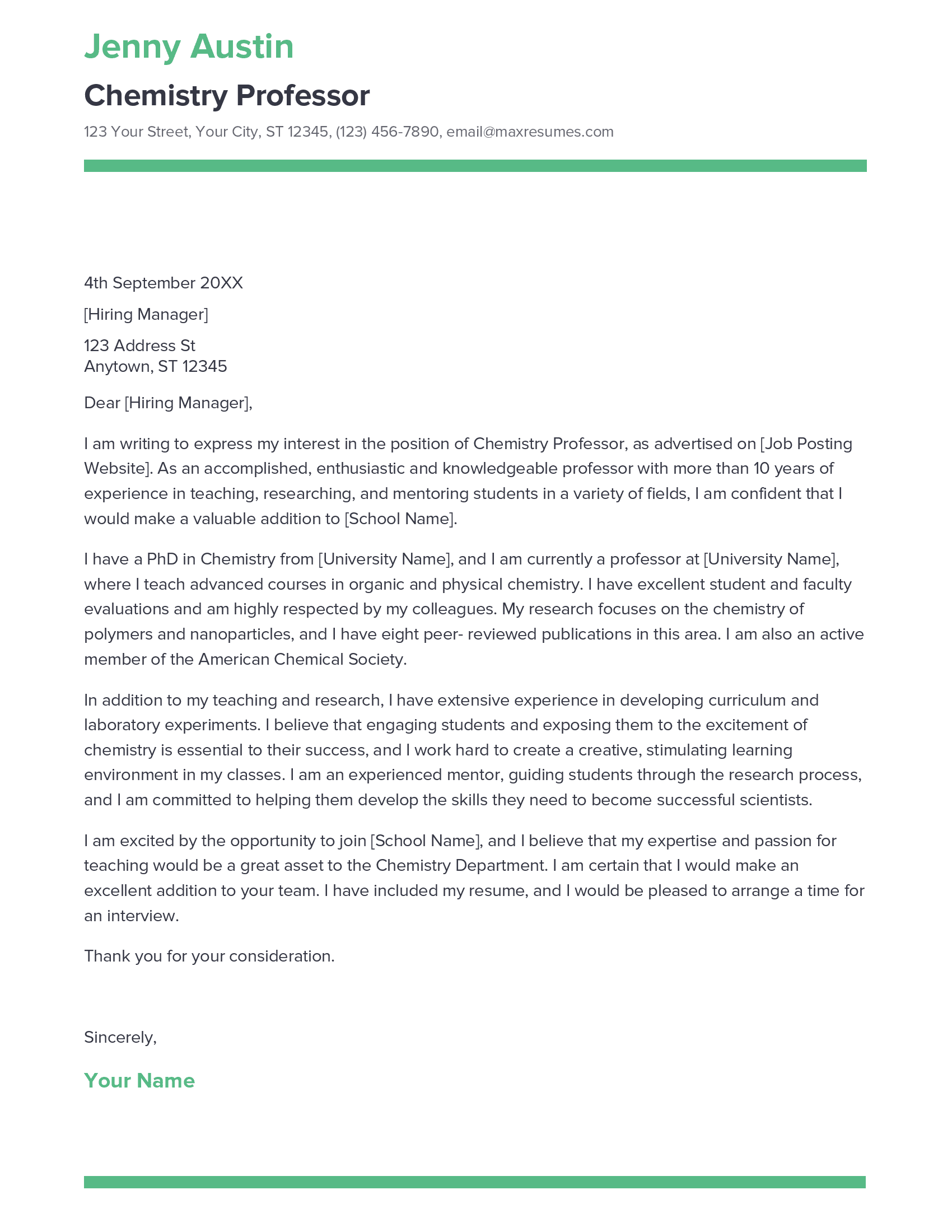 account assistant cover letter sample