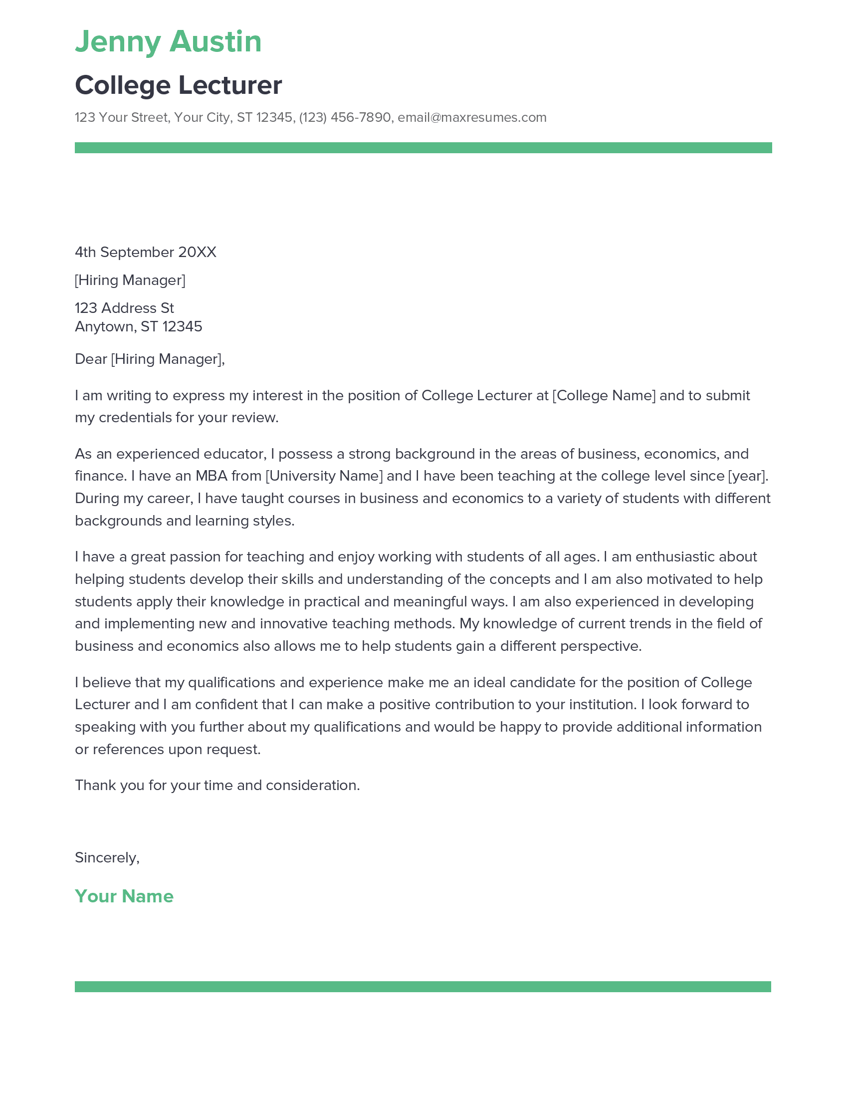 account assistant cover letter sample