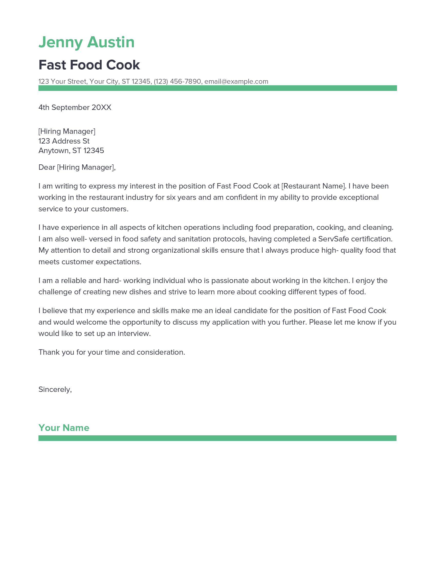 account assistant cover letter sample