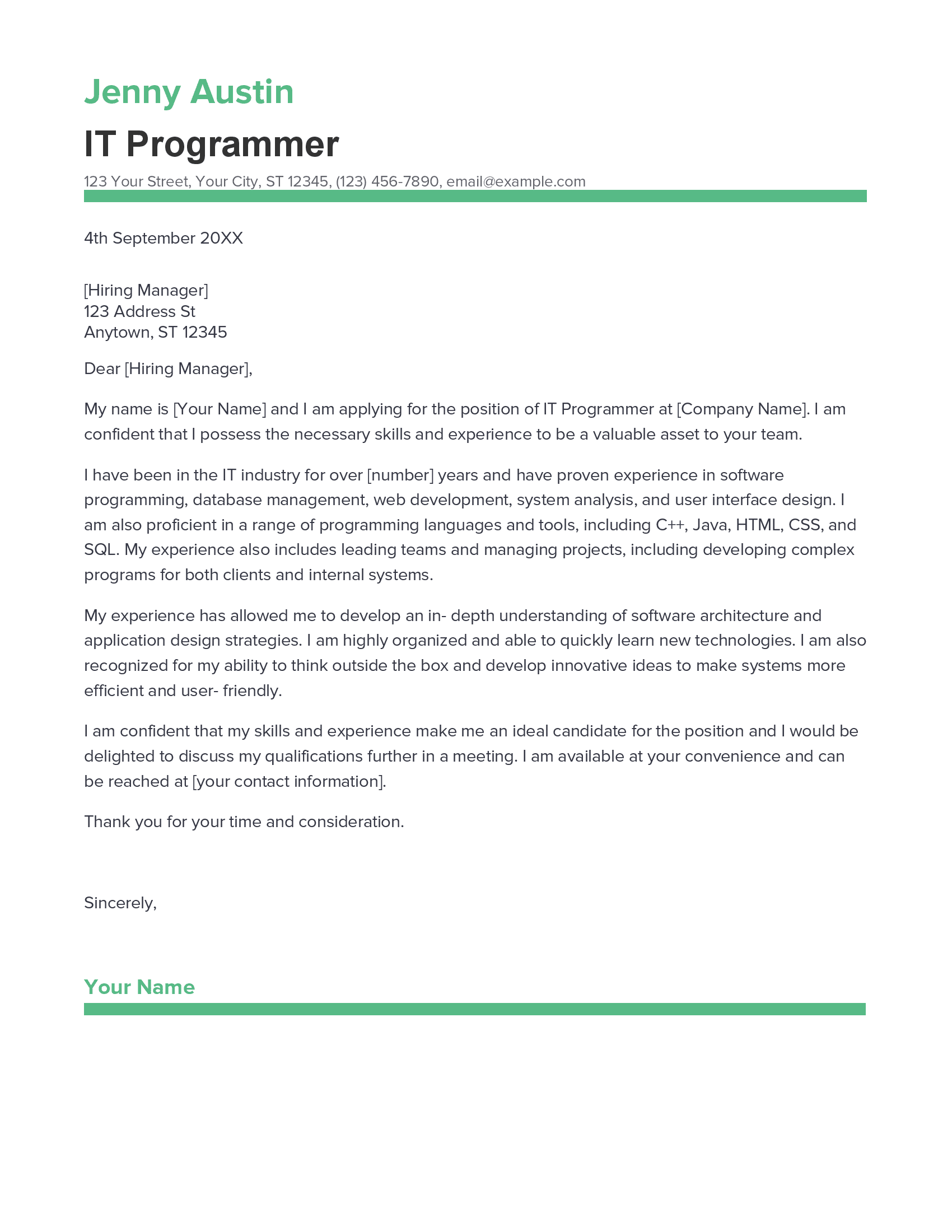 account assistant cover letter sample