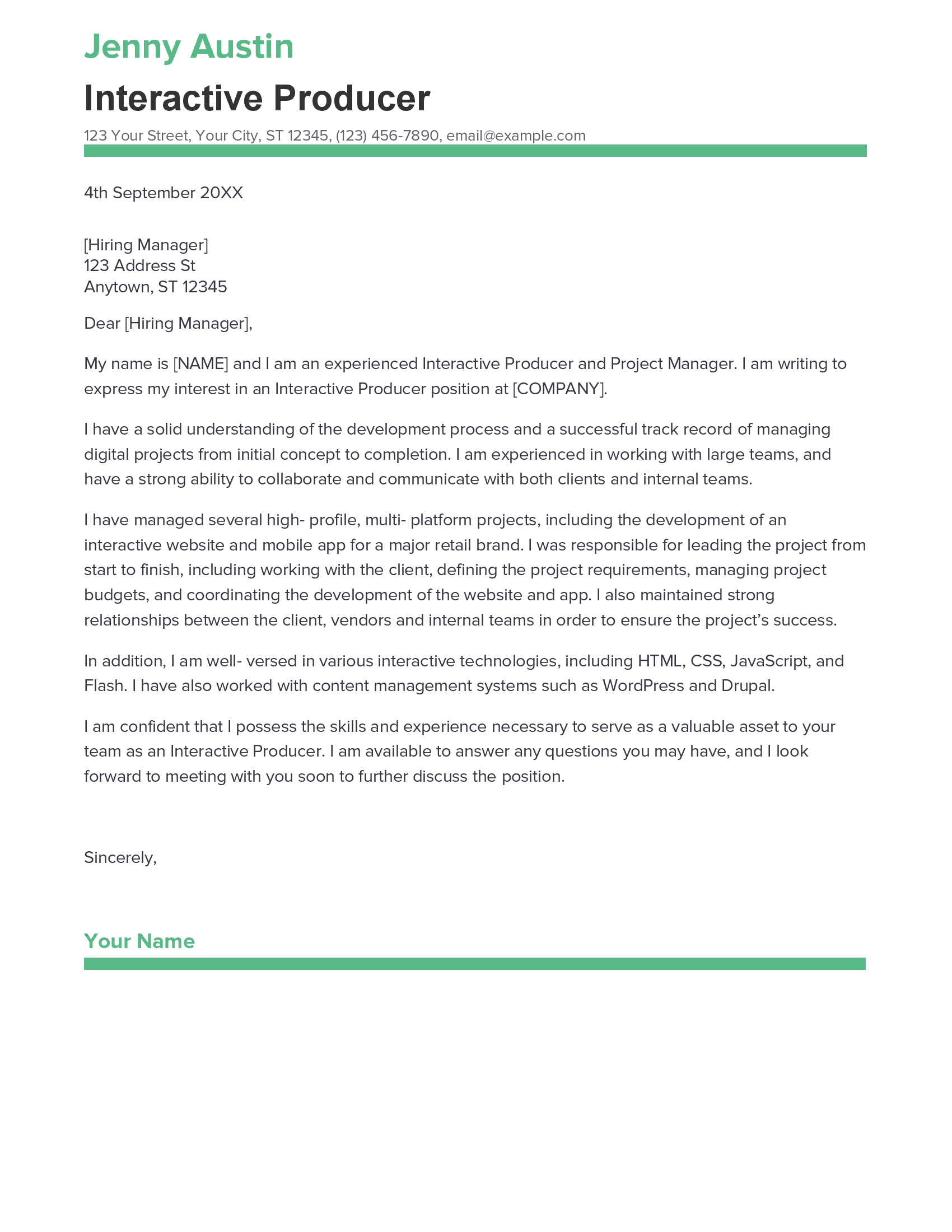 account assistant cover letter sample