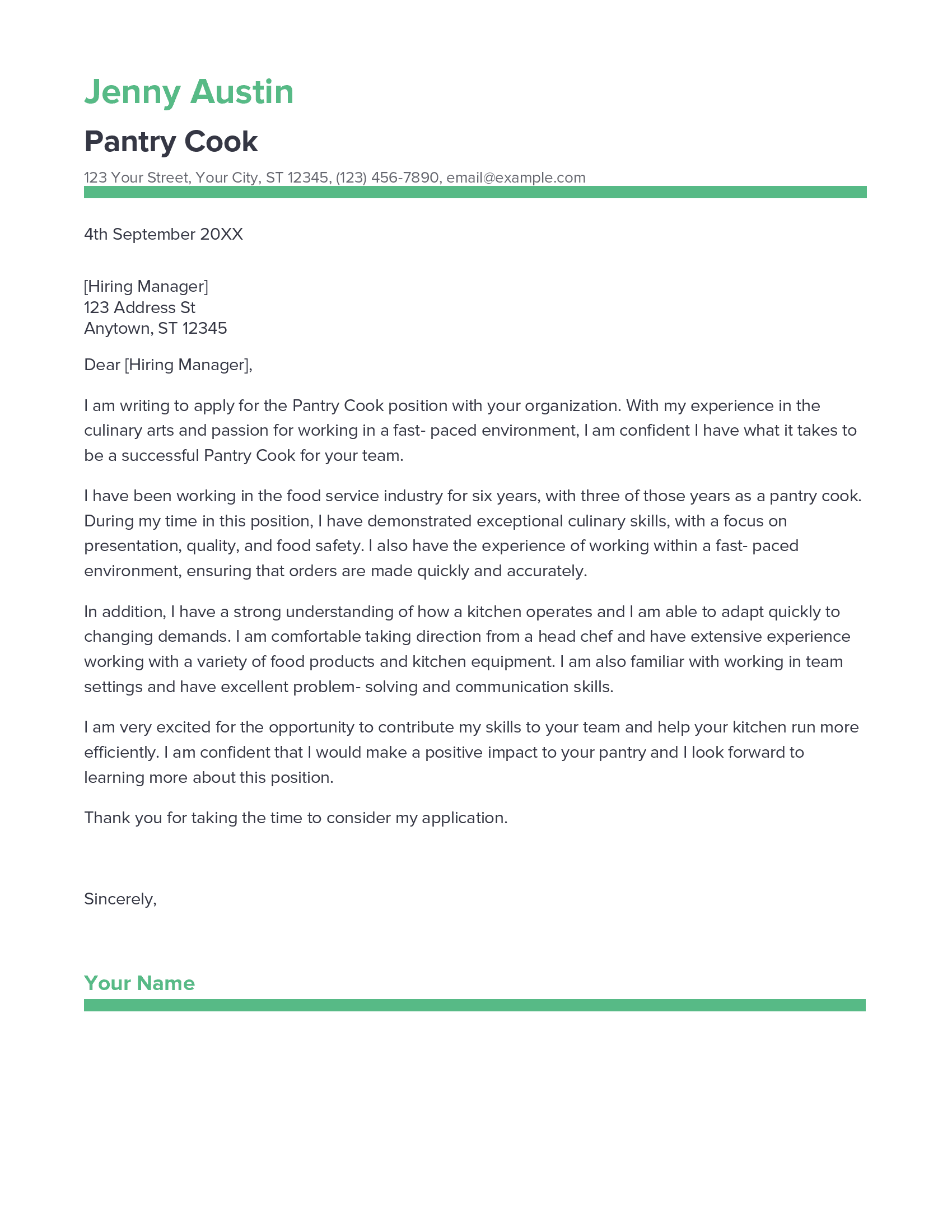 account assistant cover letter sample