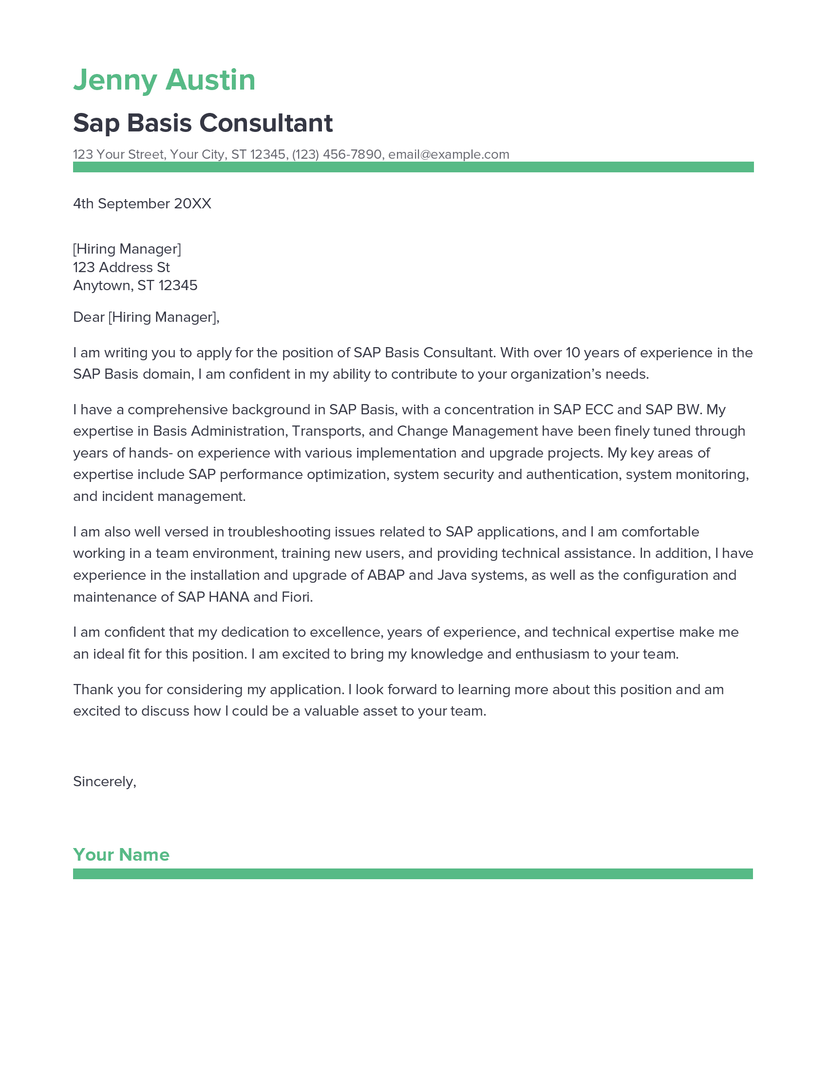 account assistant cover letter sample