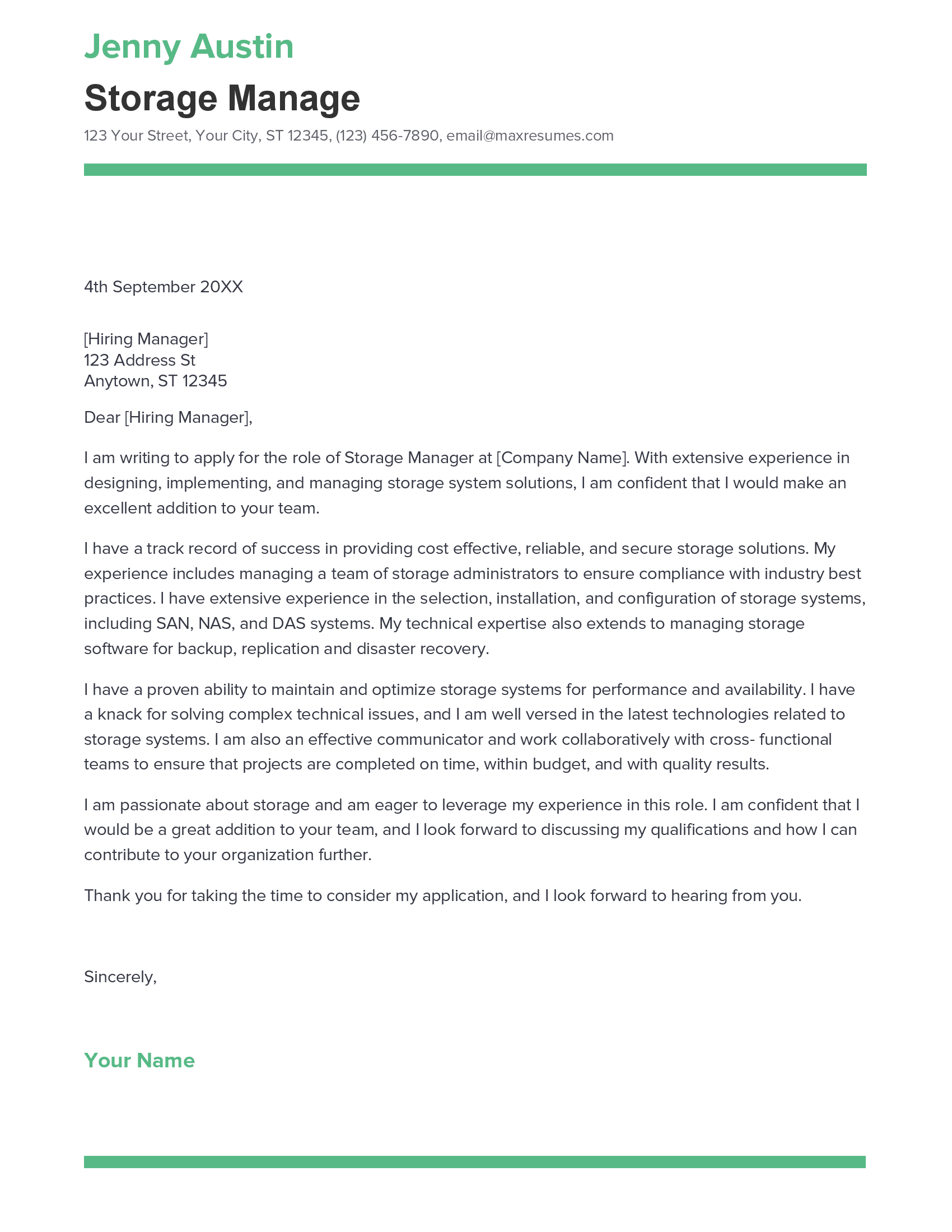 account assistant cover letter sample