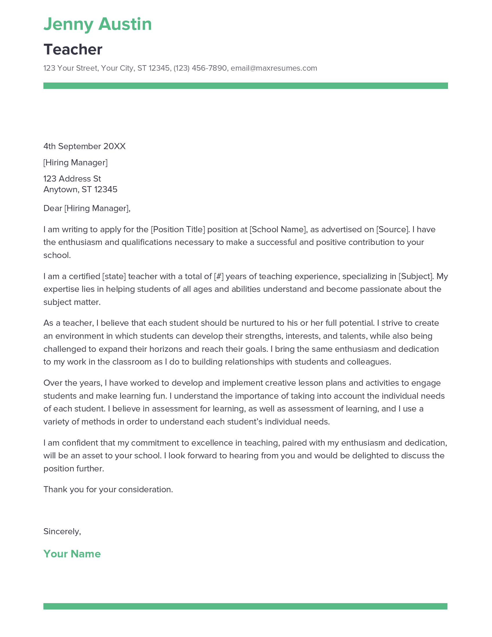 account assistant cover letter sample