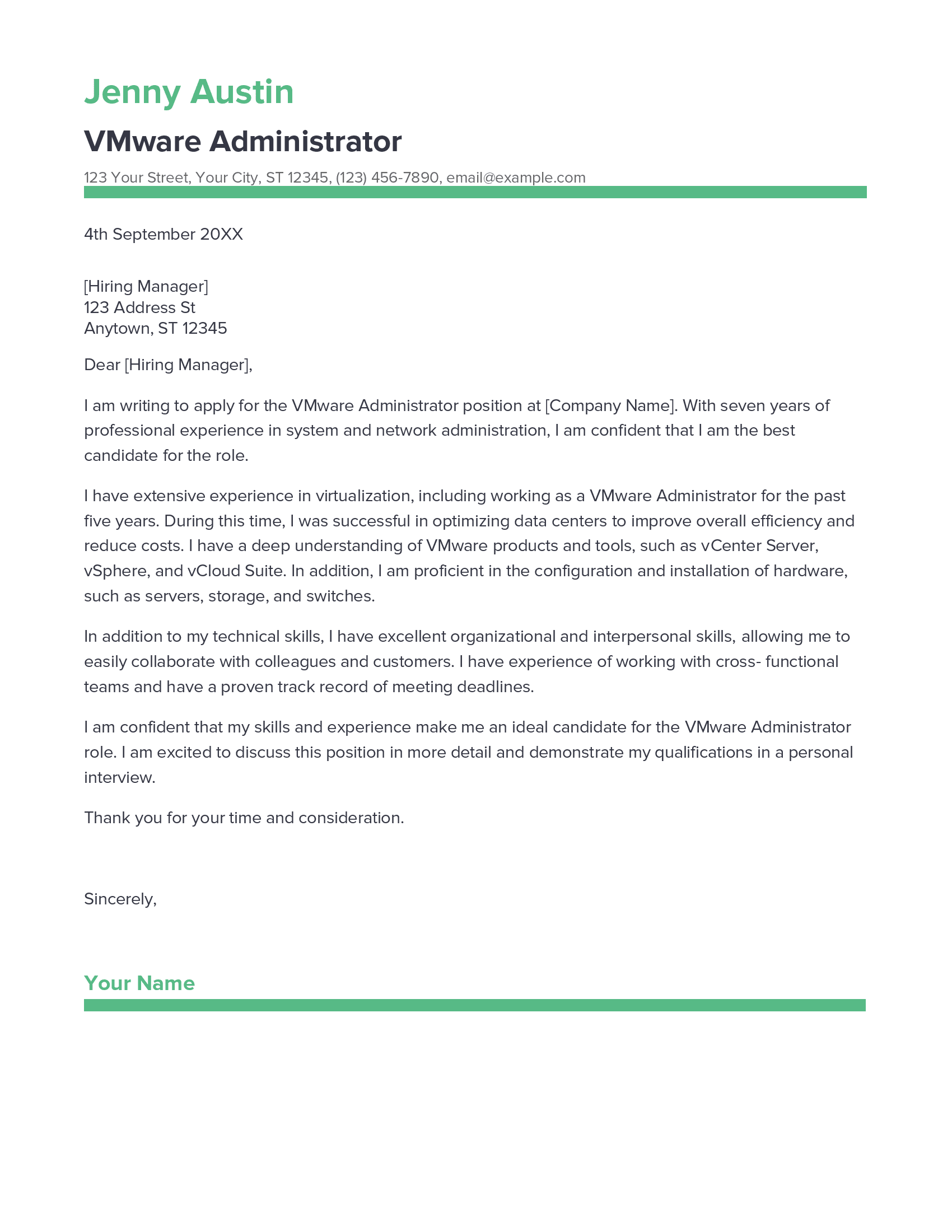 account assistant cover letter sample