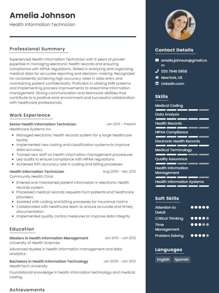 resume template