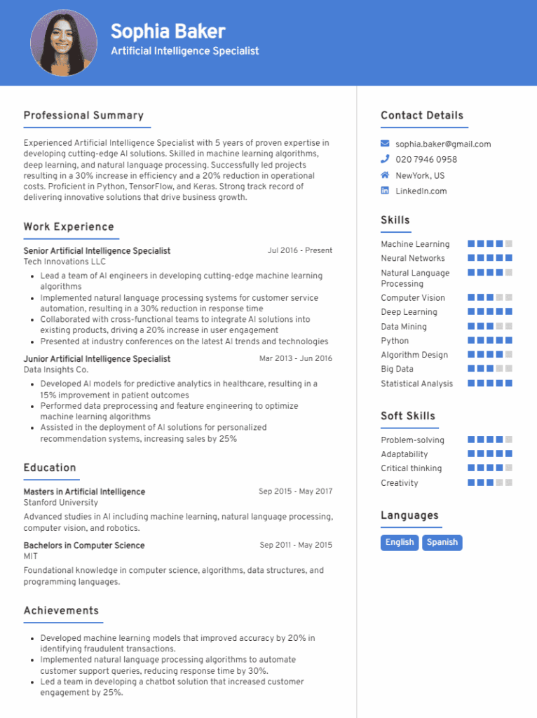resume template