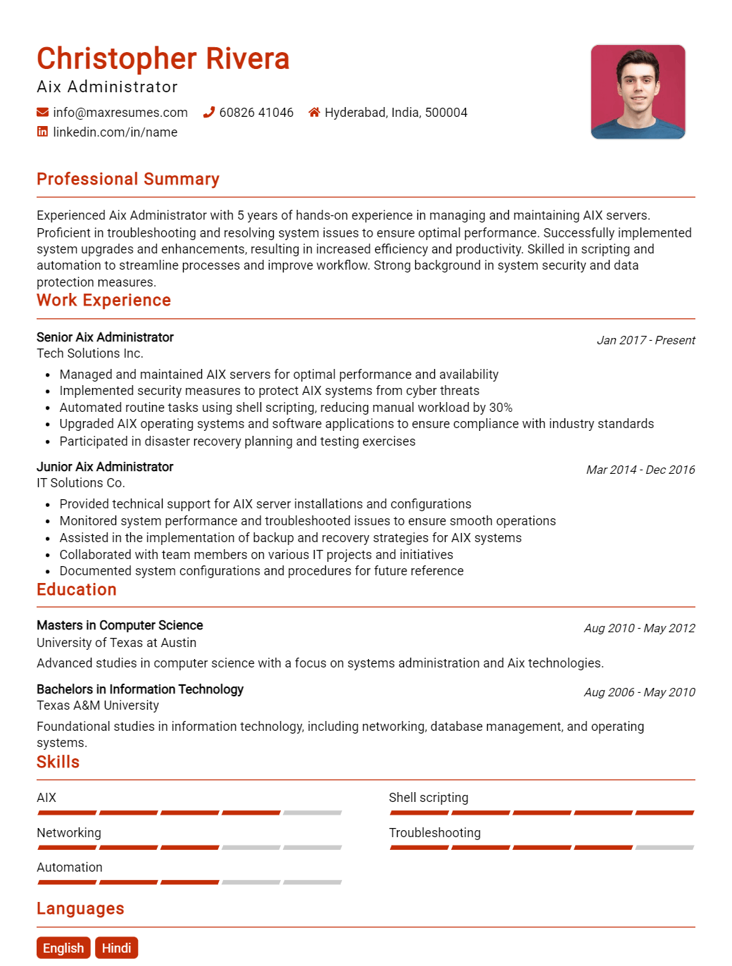 aix-administrator-resume-sample
