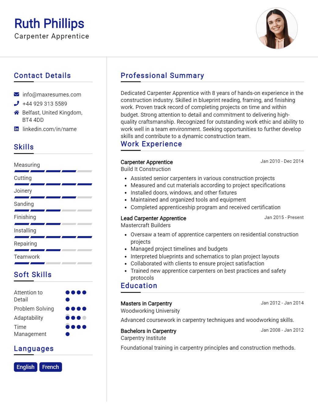 carpenter-apprentice-resume-sample
