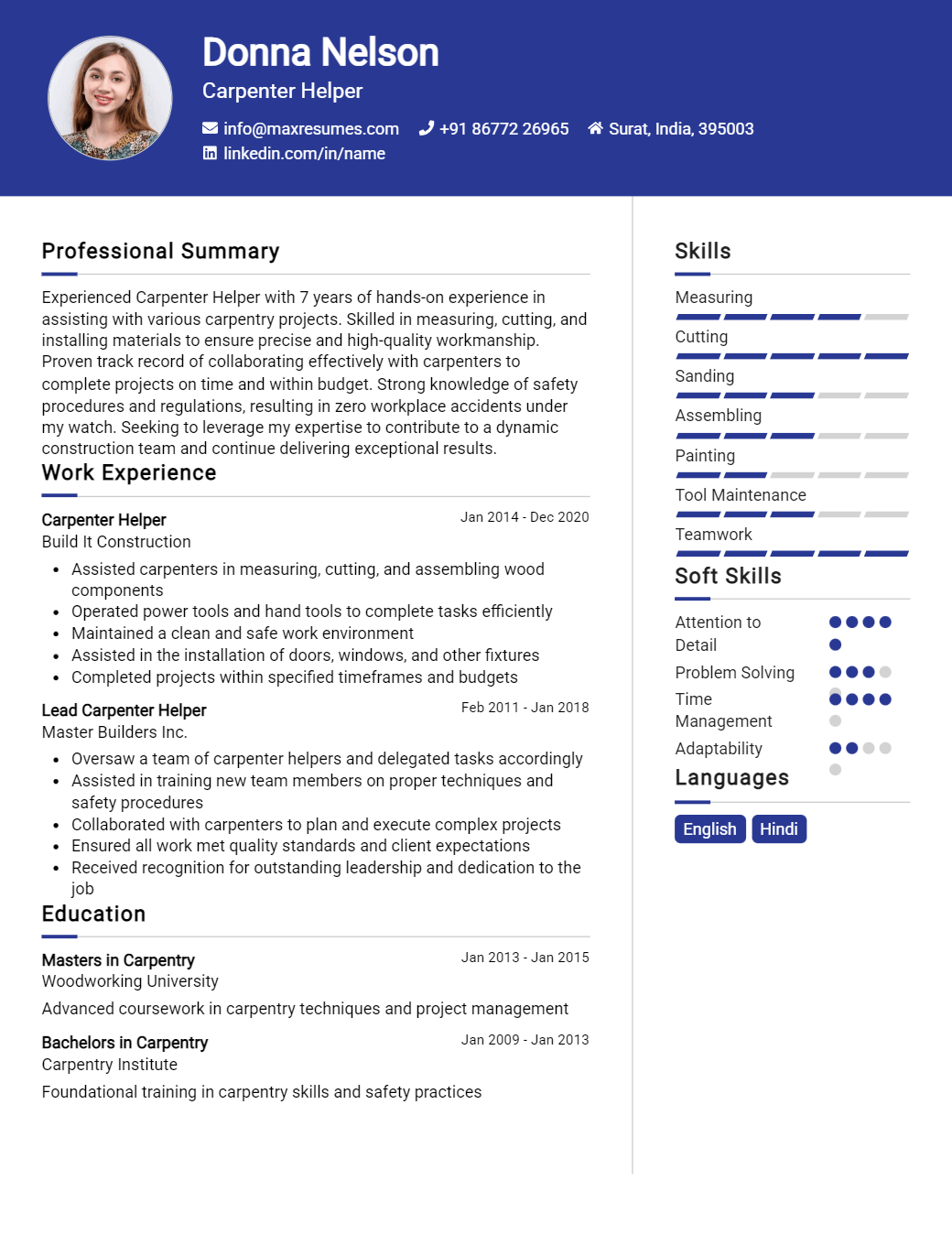 carpenter-helper-resume-sample