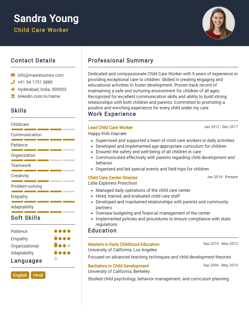 worker-resume-sample