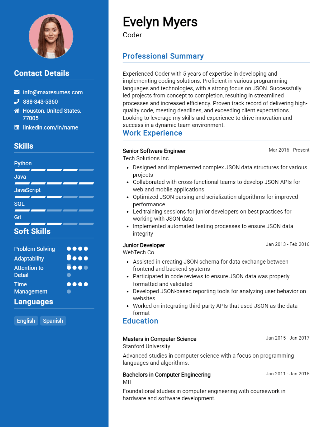 coder-resume-sample