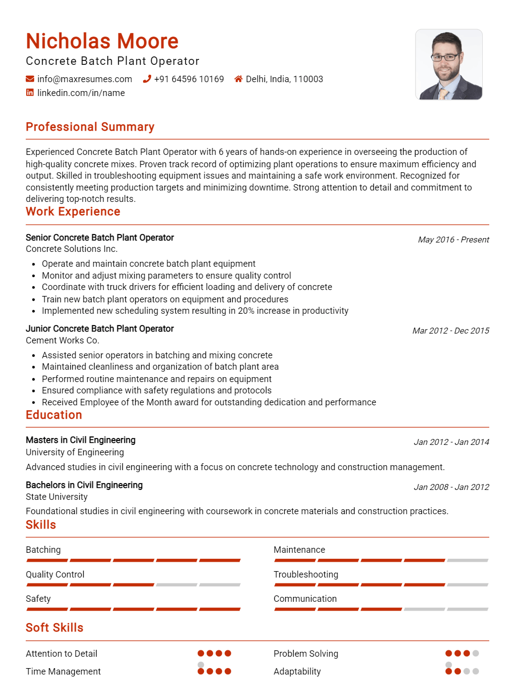 concrete-batch-plant-operator-resume-sample