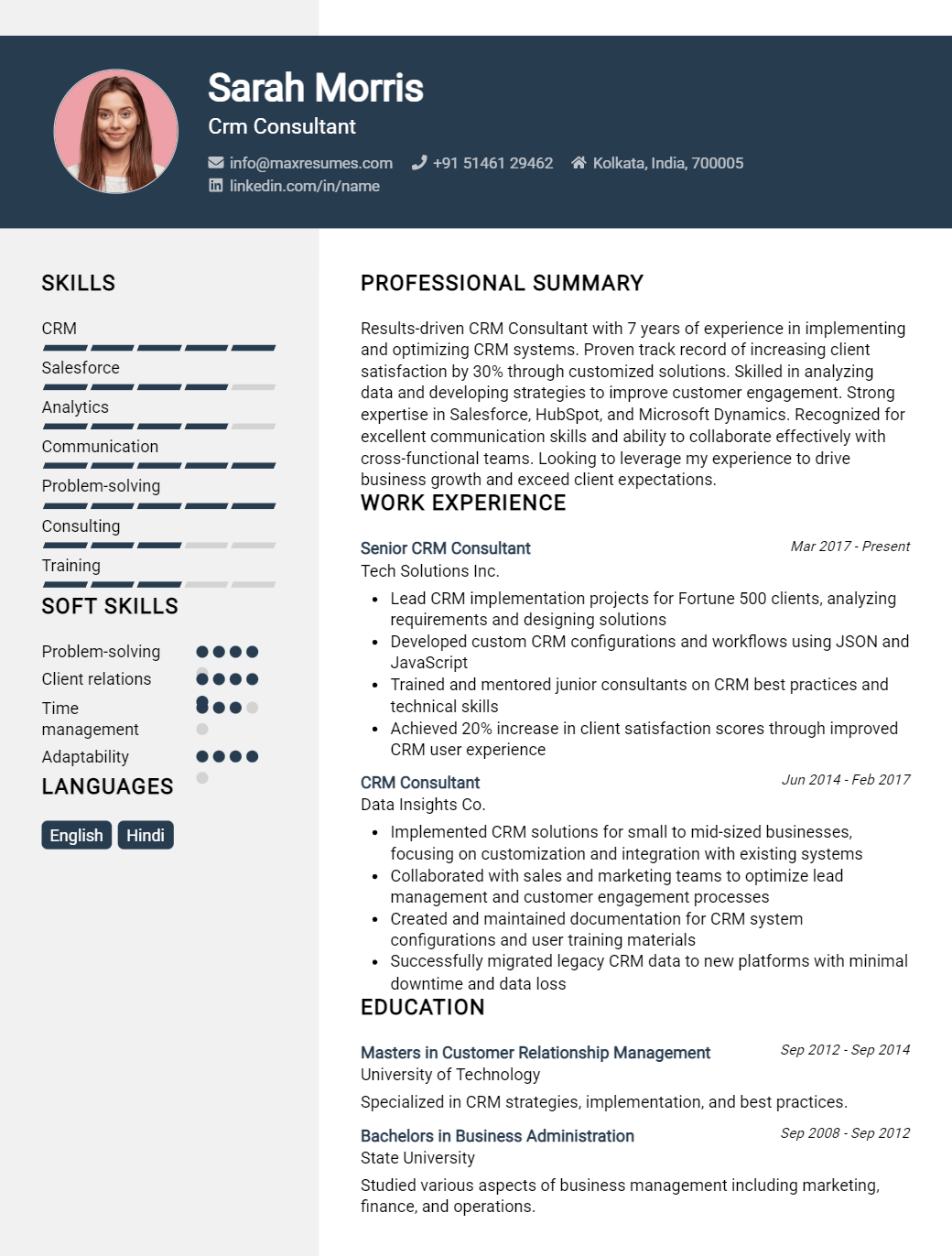 crm-consultant-resume-sample