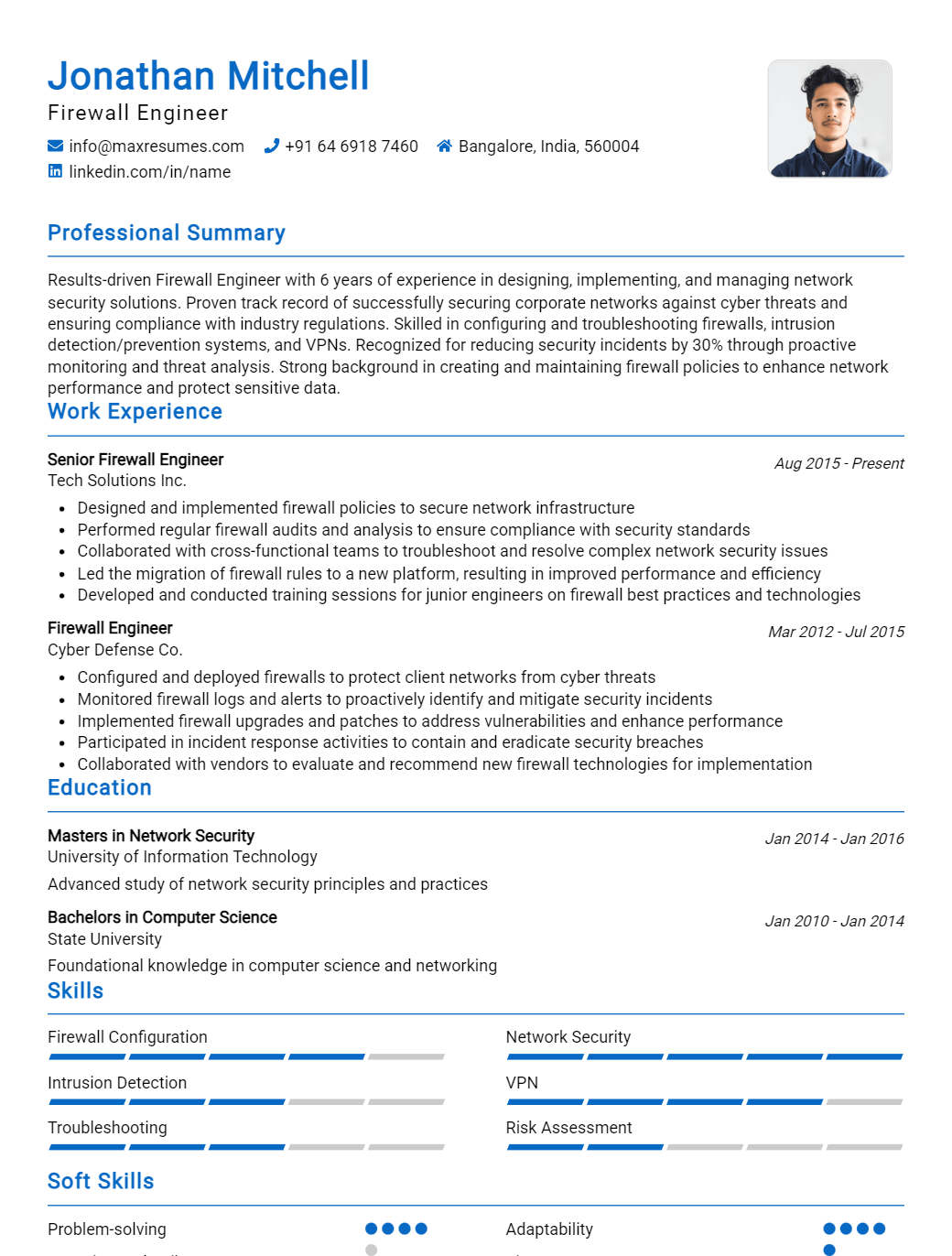 firewall-engineer-resume-sample