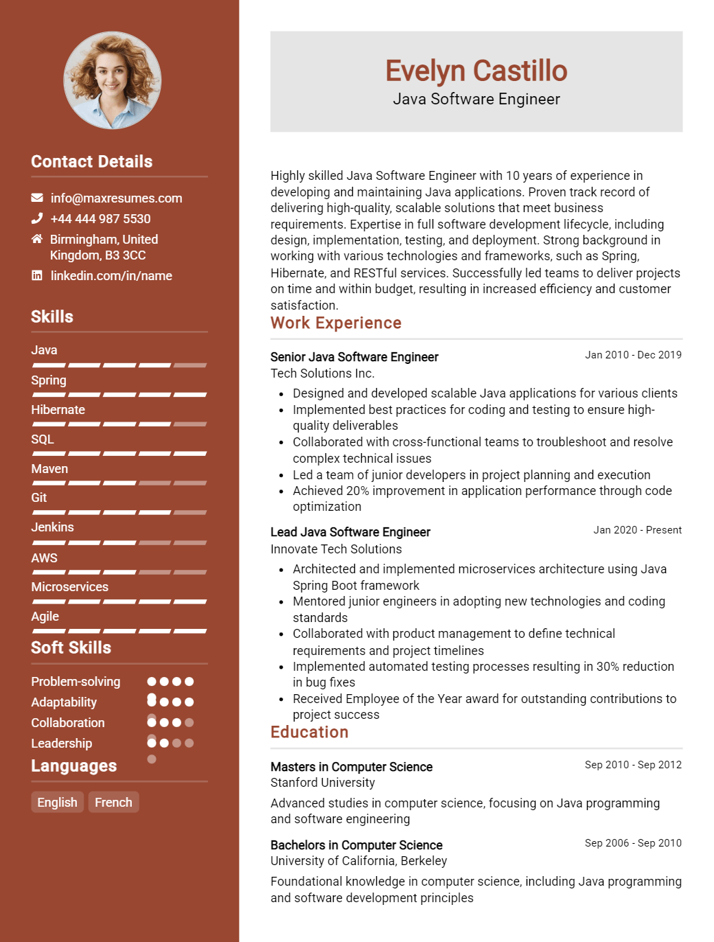 java-software-engineer-resume-sample