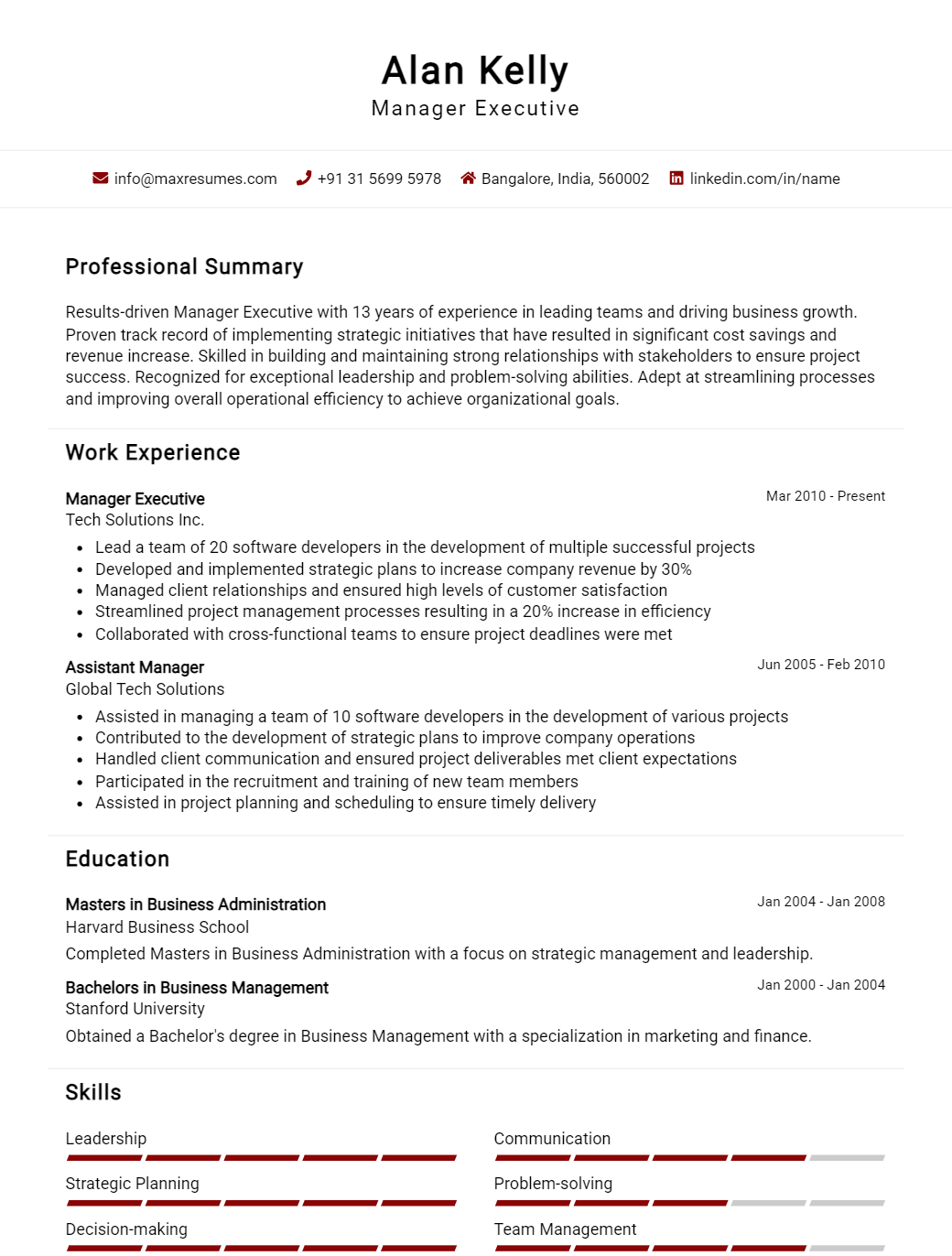 manager-executive-resume-sample