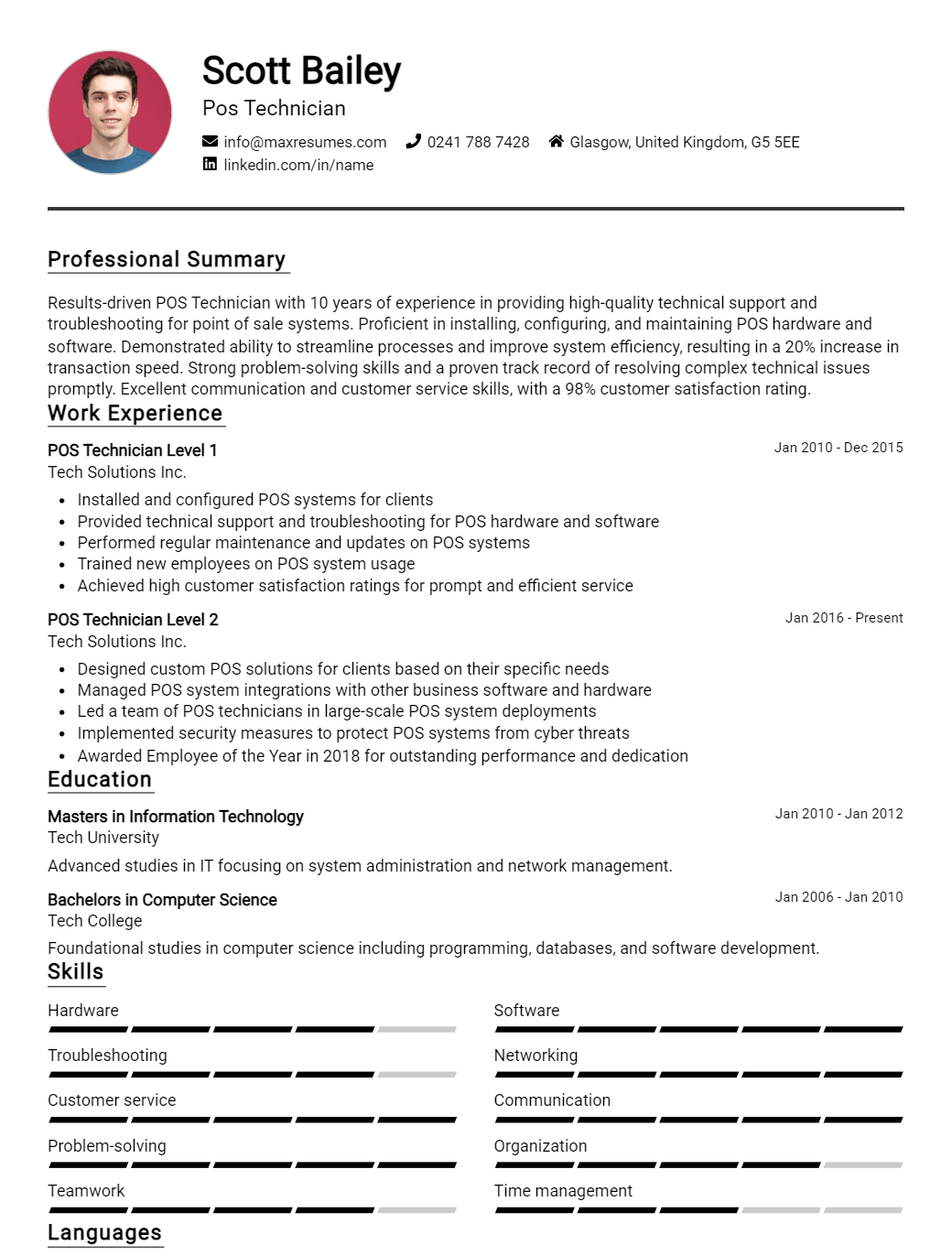 pos-technician-resume-sample