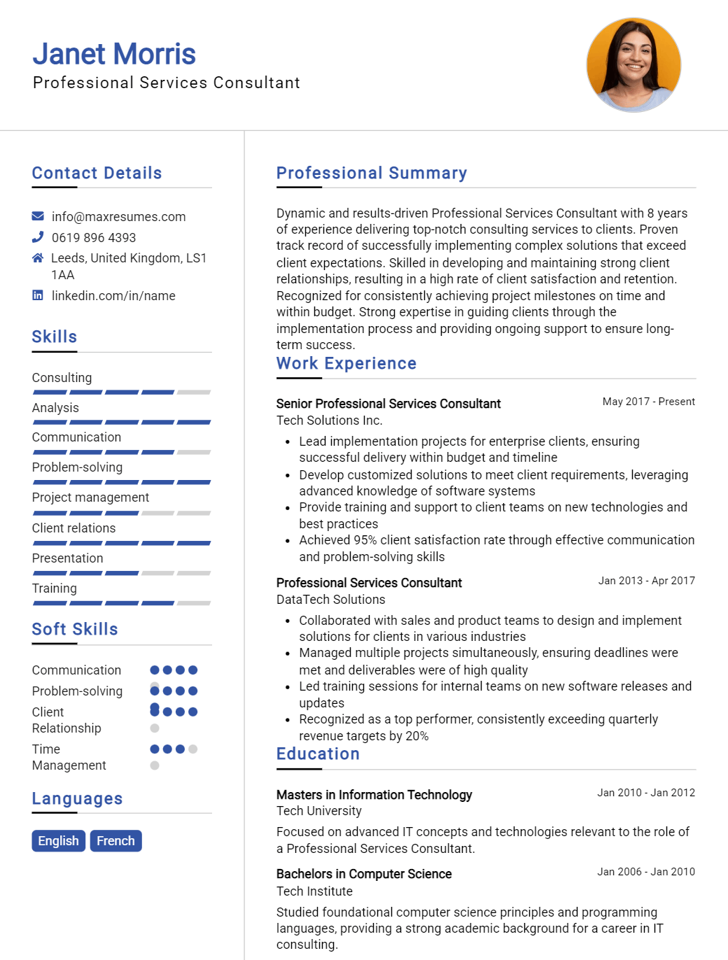 professional-services-consultant-resume-sample