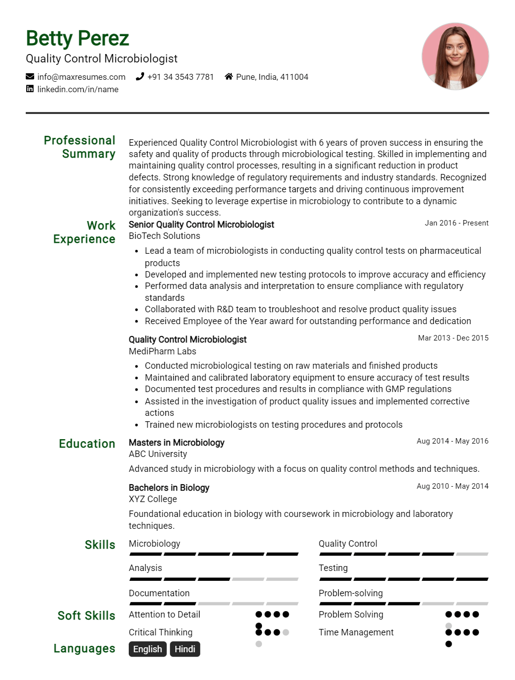 quality-control-microbiologist-resume-sample