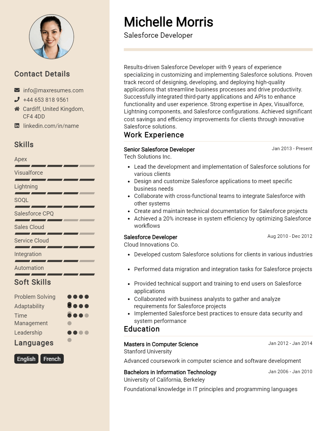 salesforce-developer-resume-sample