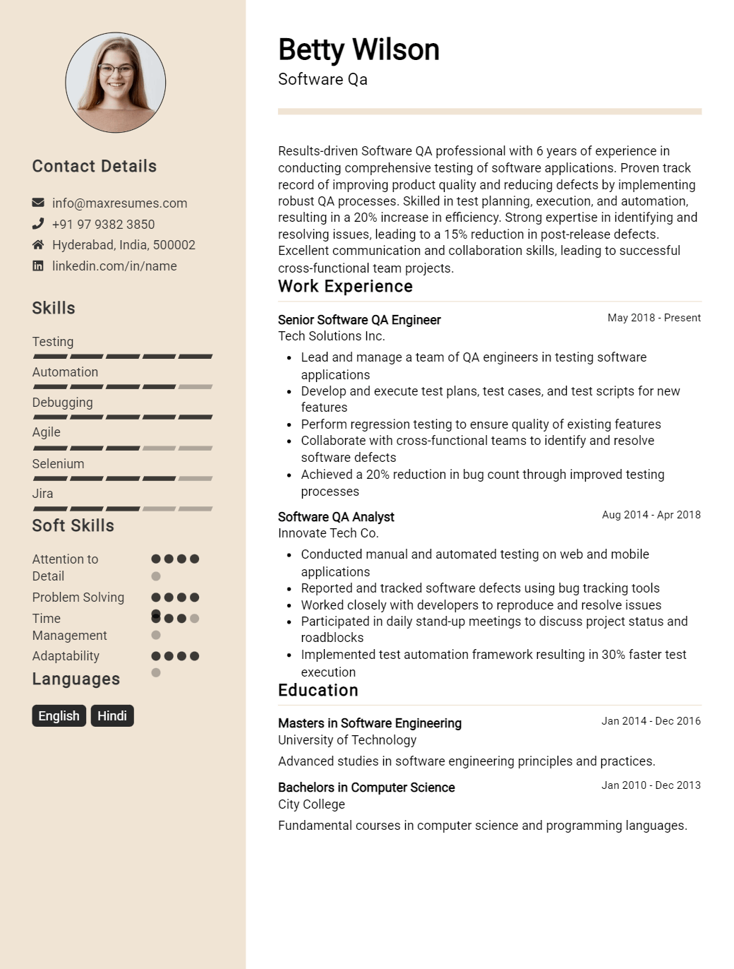 qa-resume-sample