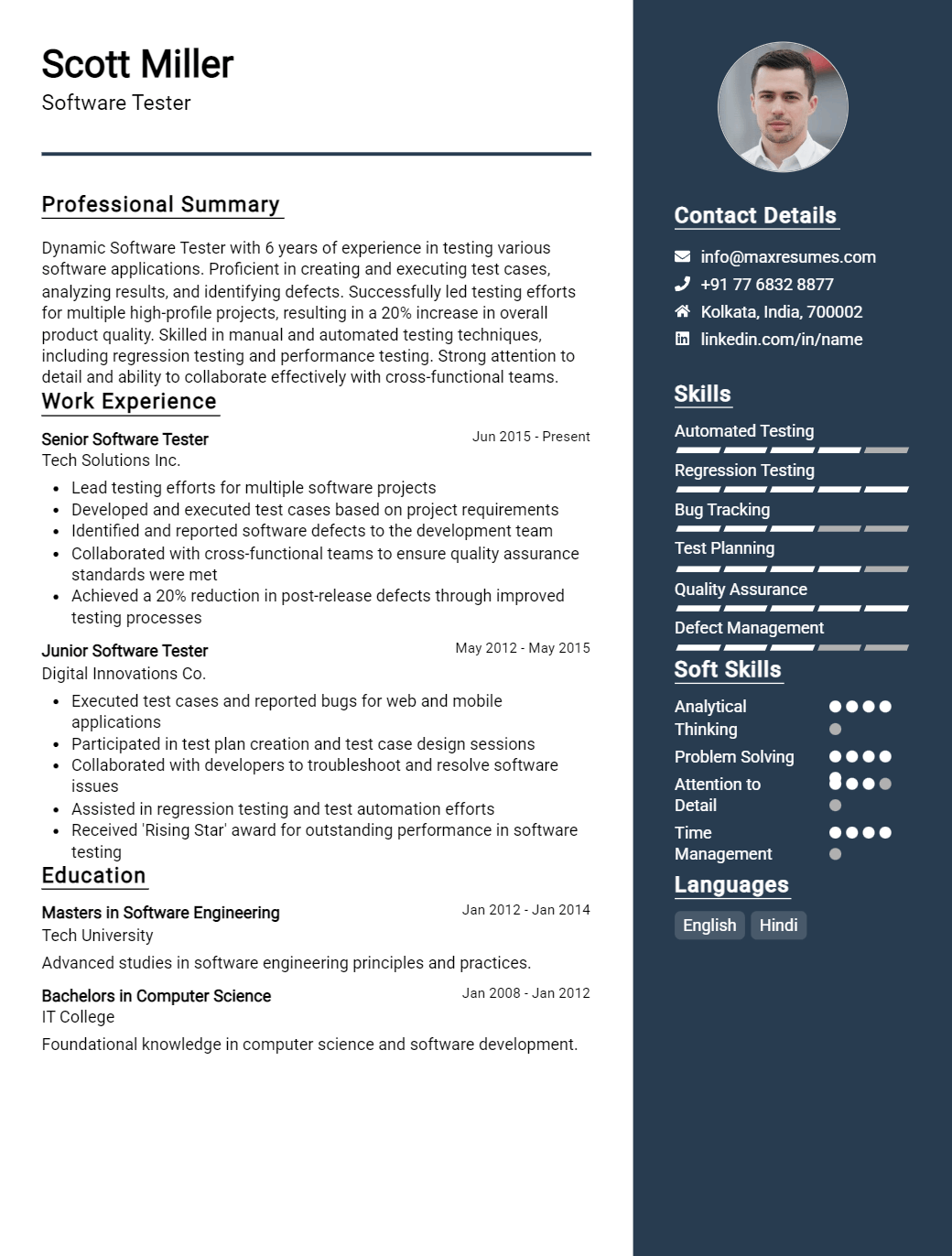 tester-resume-sample