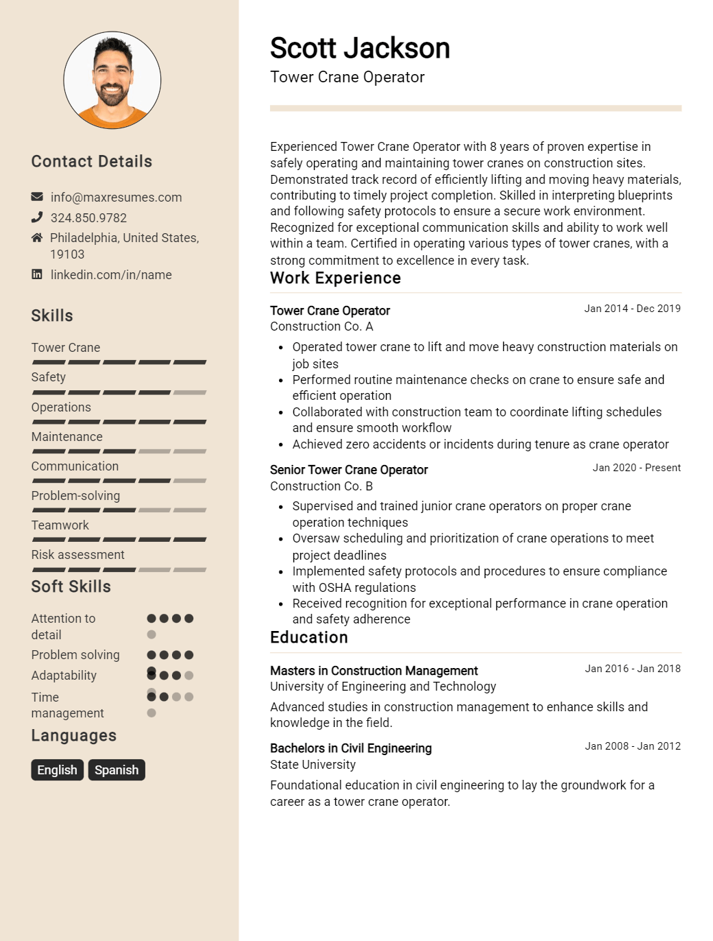 tower-crane-operator-resume-sample