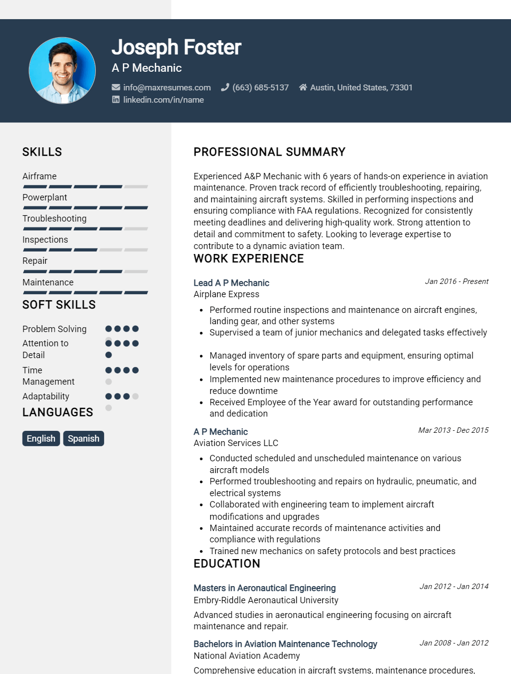 a-p-mechanic-resume-sample