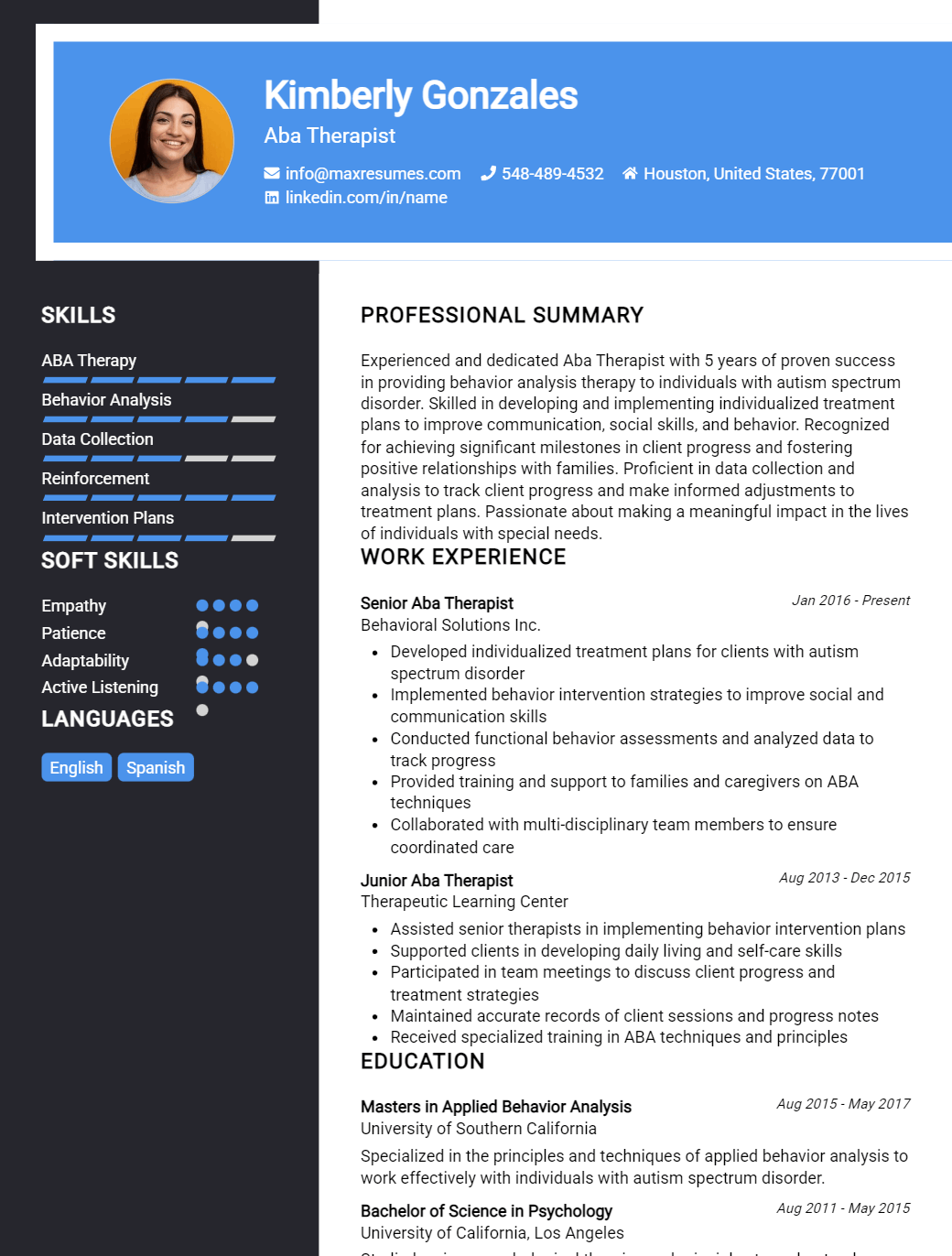 aba-therapist-resume-sample