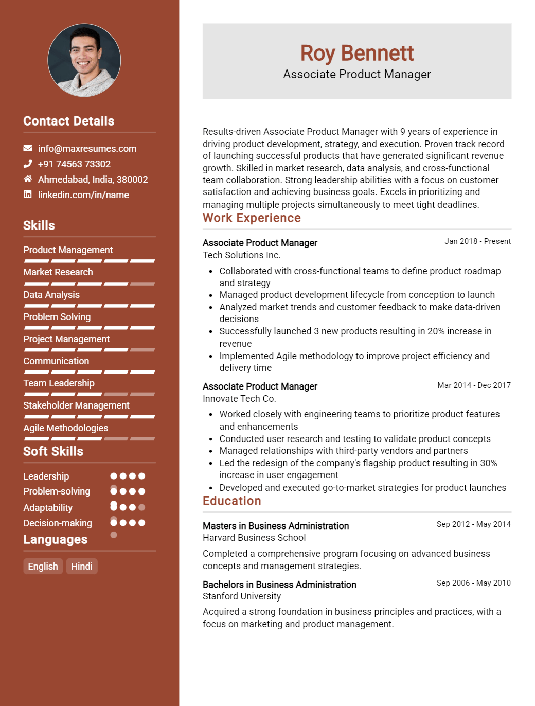 associate-product-manager-resume-sample