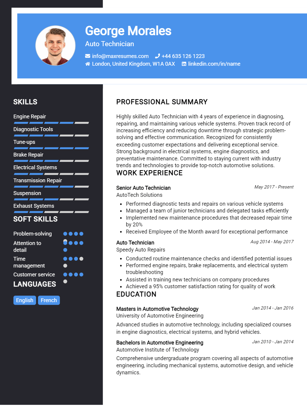 auto-technician-resume-sample