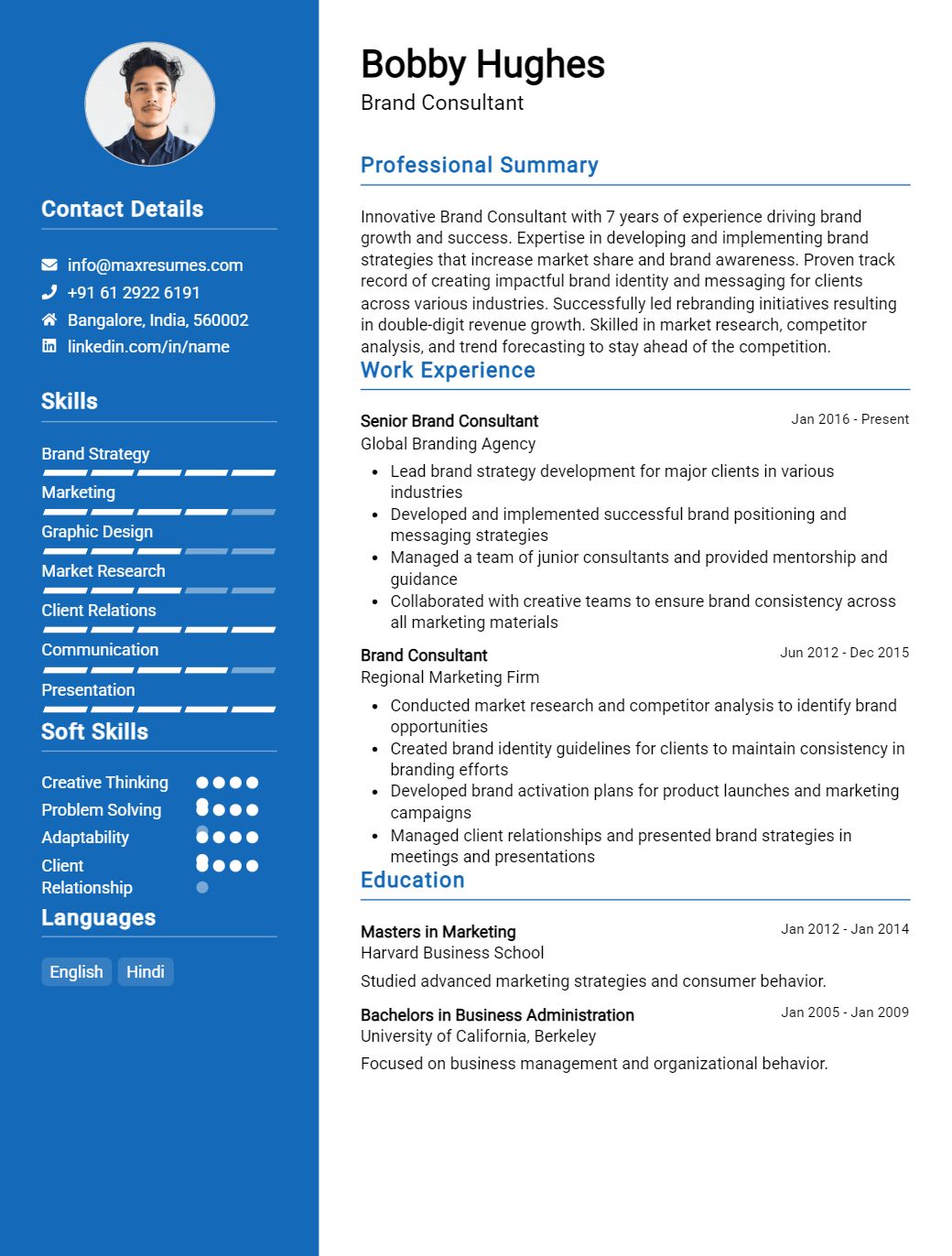 brand-consultant-resume-sample