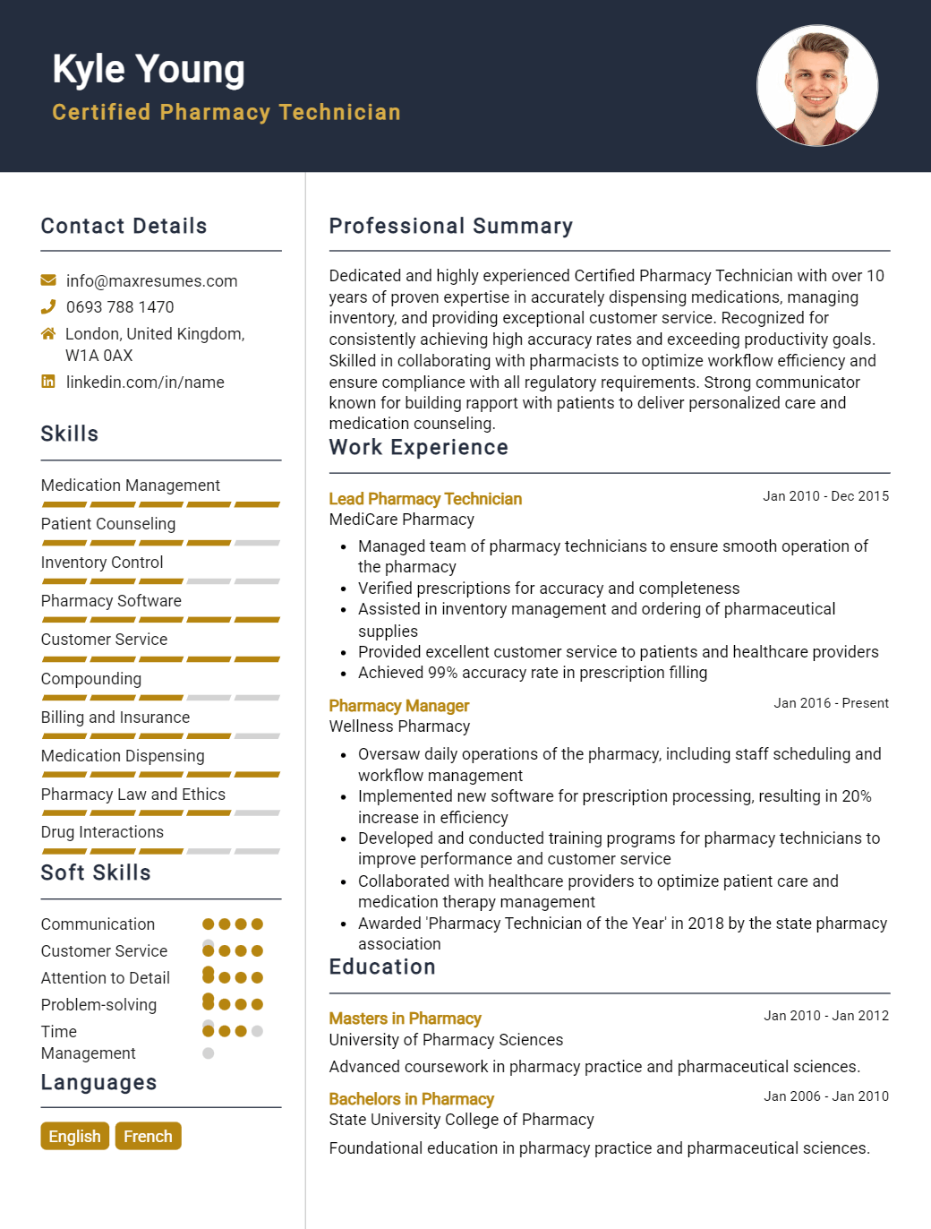 certified-pharmacy-technician-resume-sample