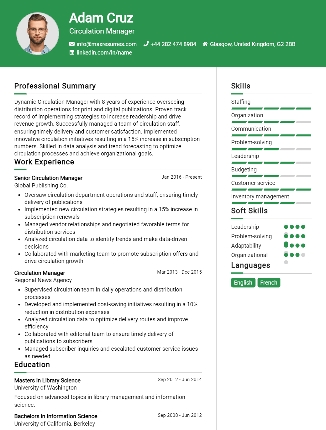 circulation-manager-resume-sample