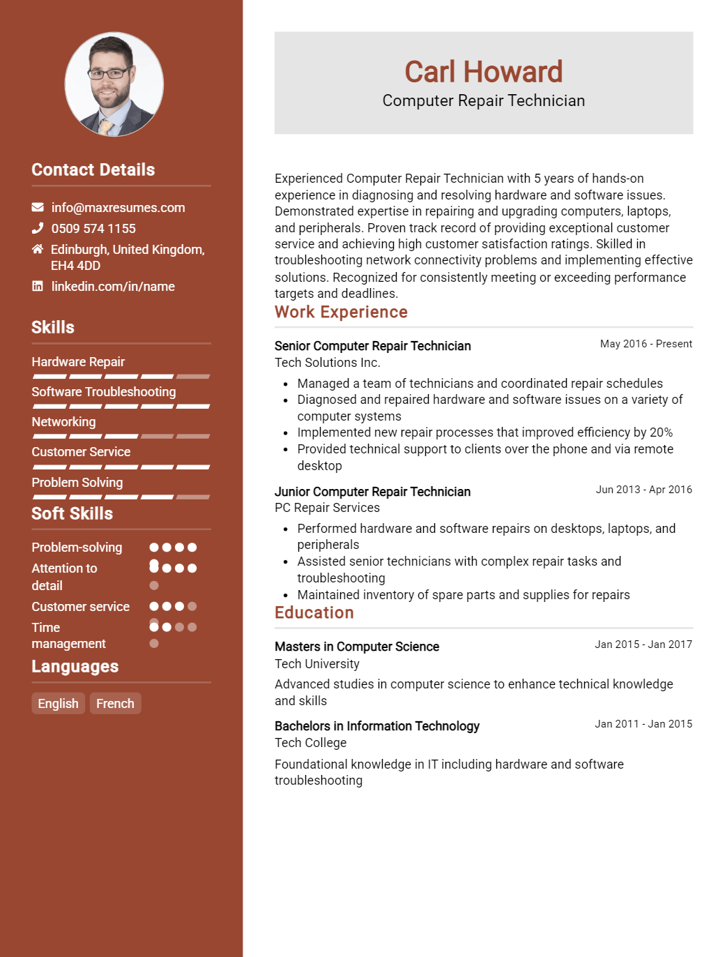 computer-repair-technician-resume-sample