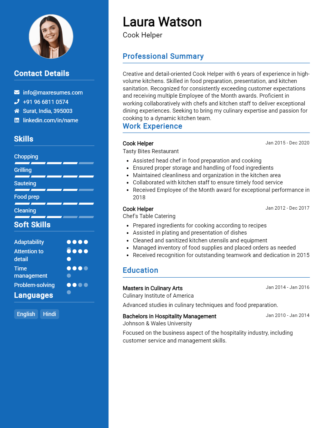 cook-helper-resume-sample