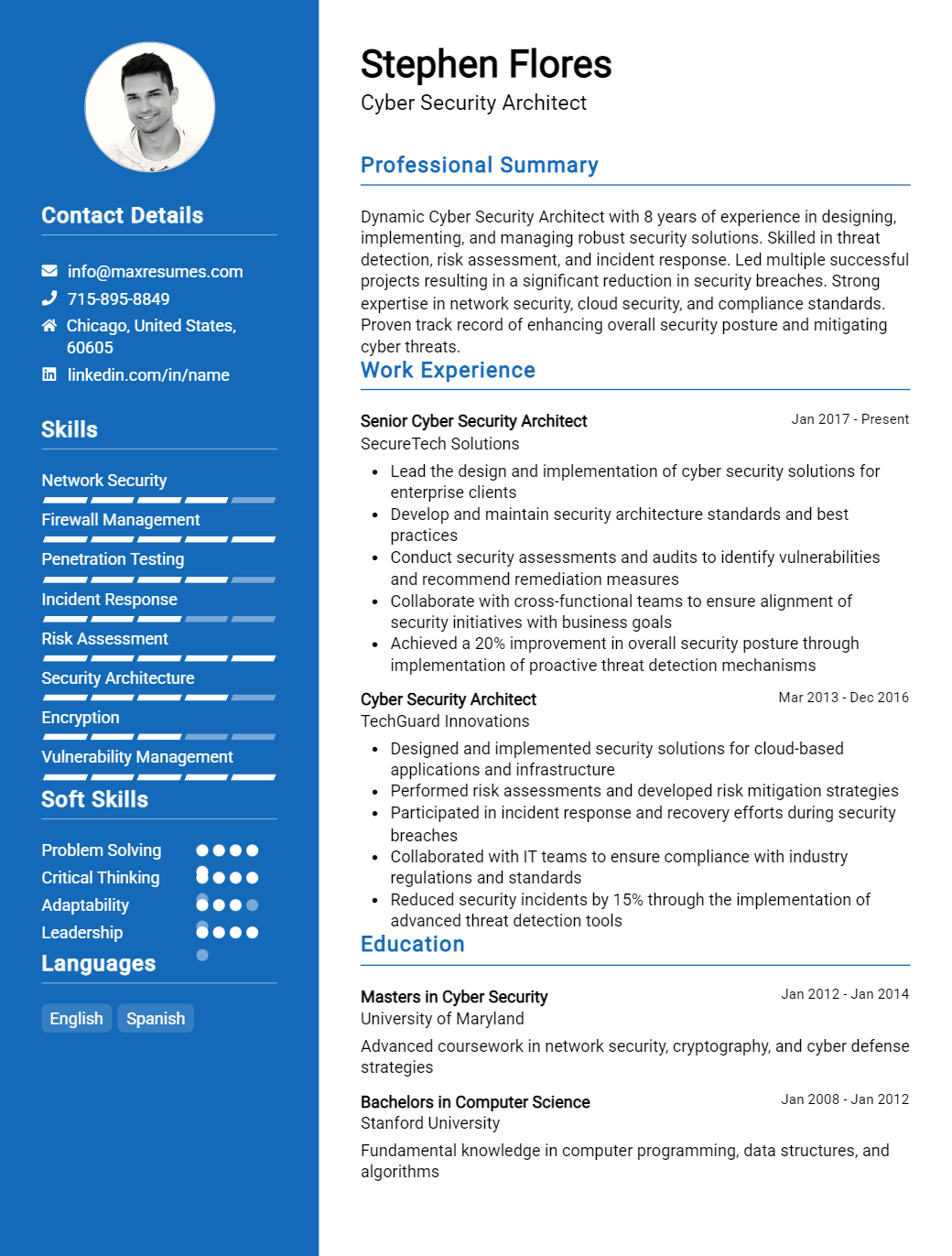 cyber-security-architect-resume-sample