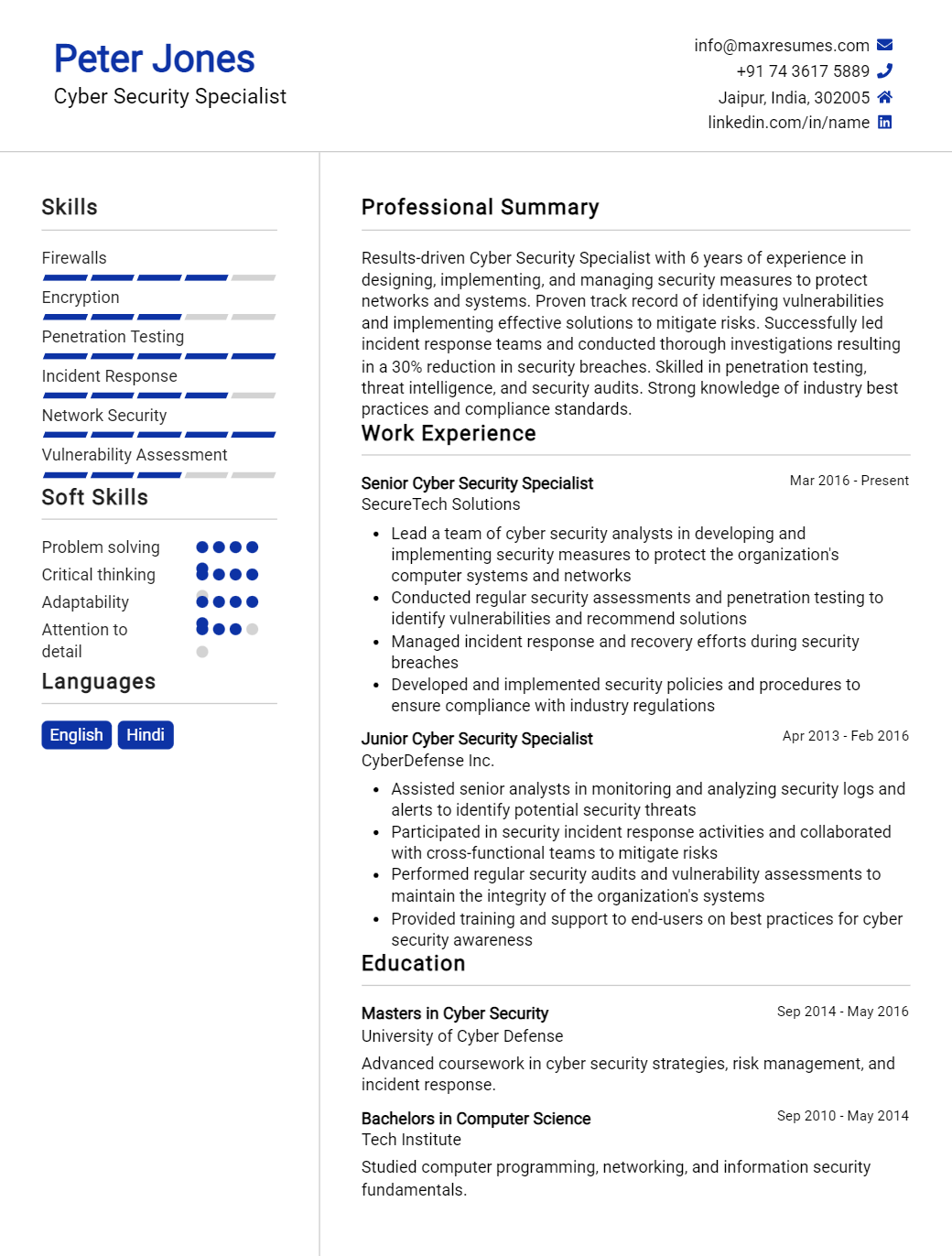 cyber-security-specialist-resume-sample