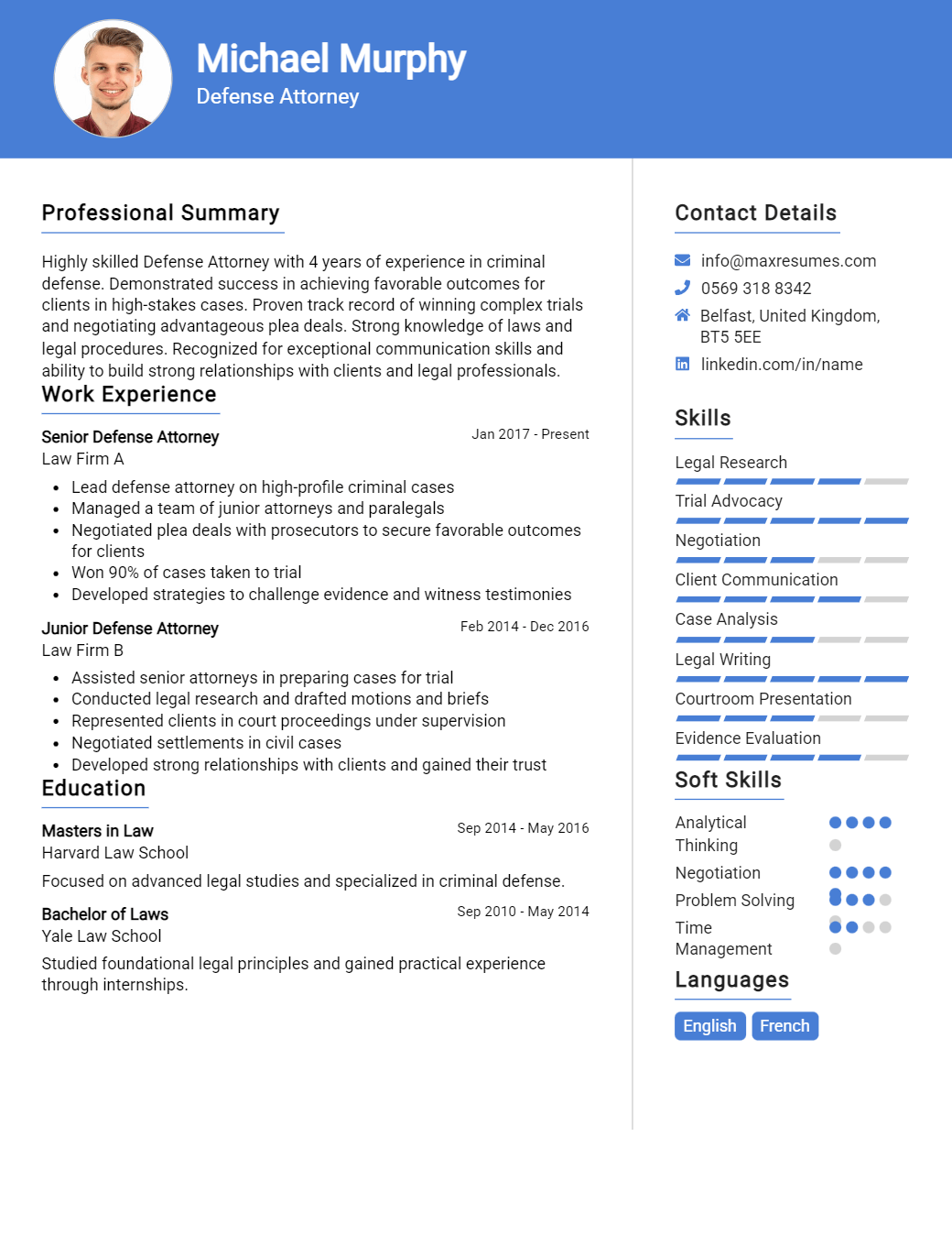 defense-attorney-resume-sample