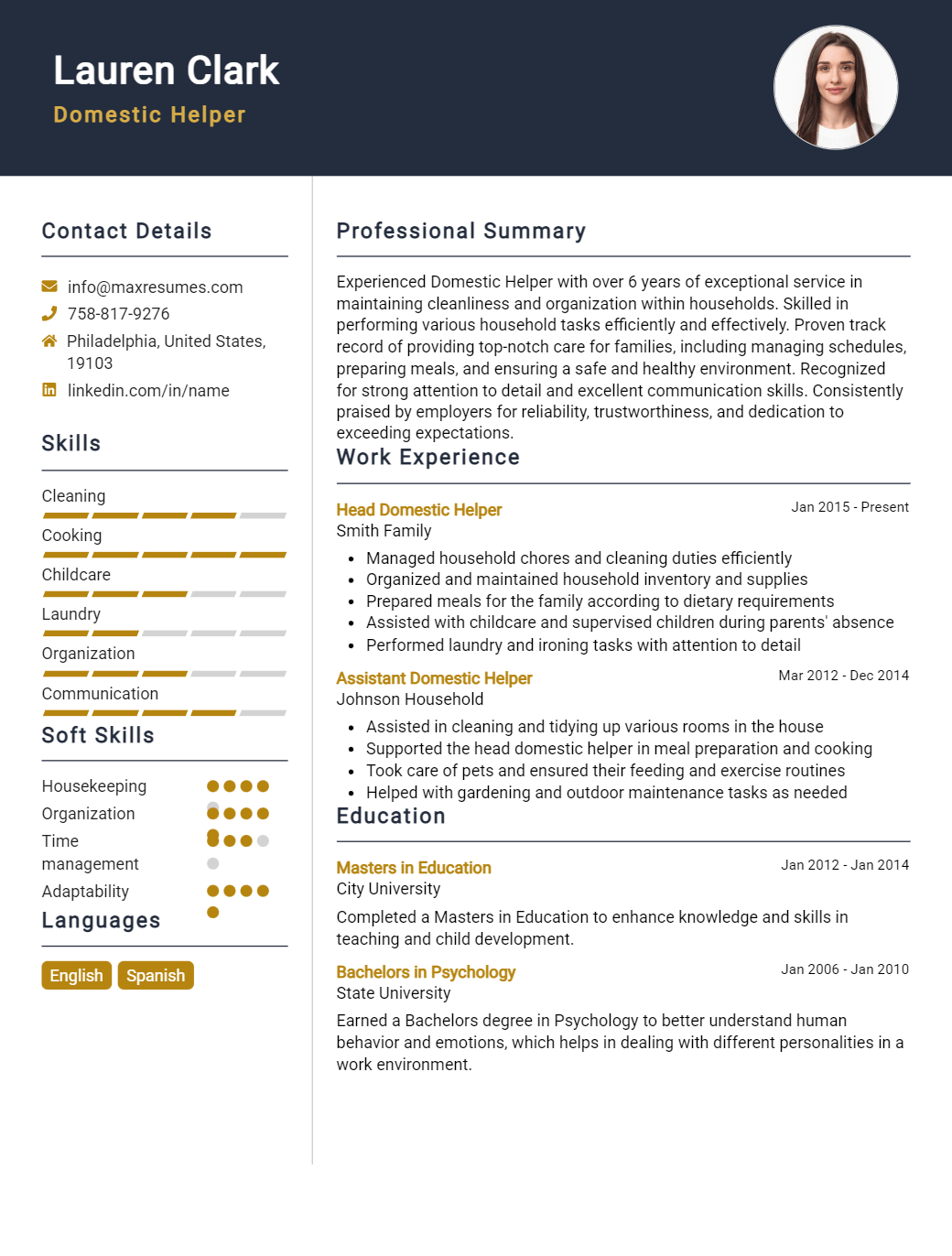 domestic-helper-resume-sample