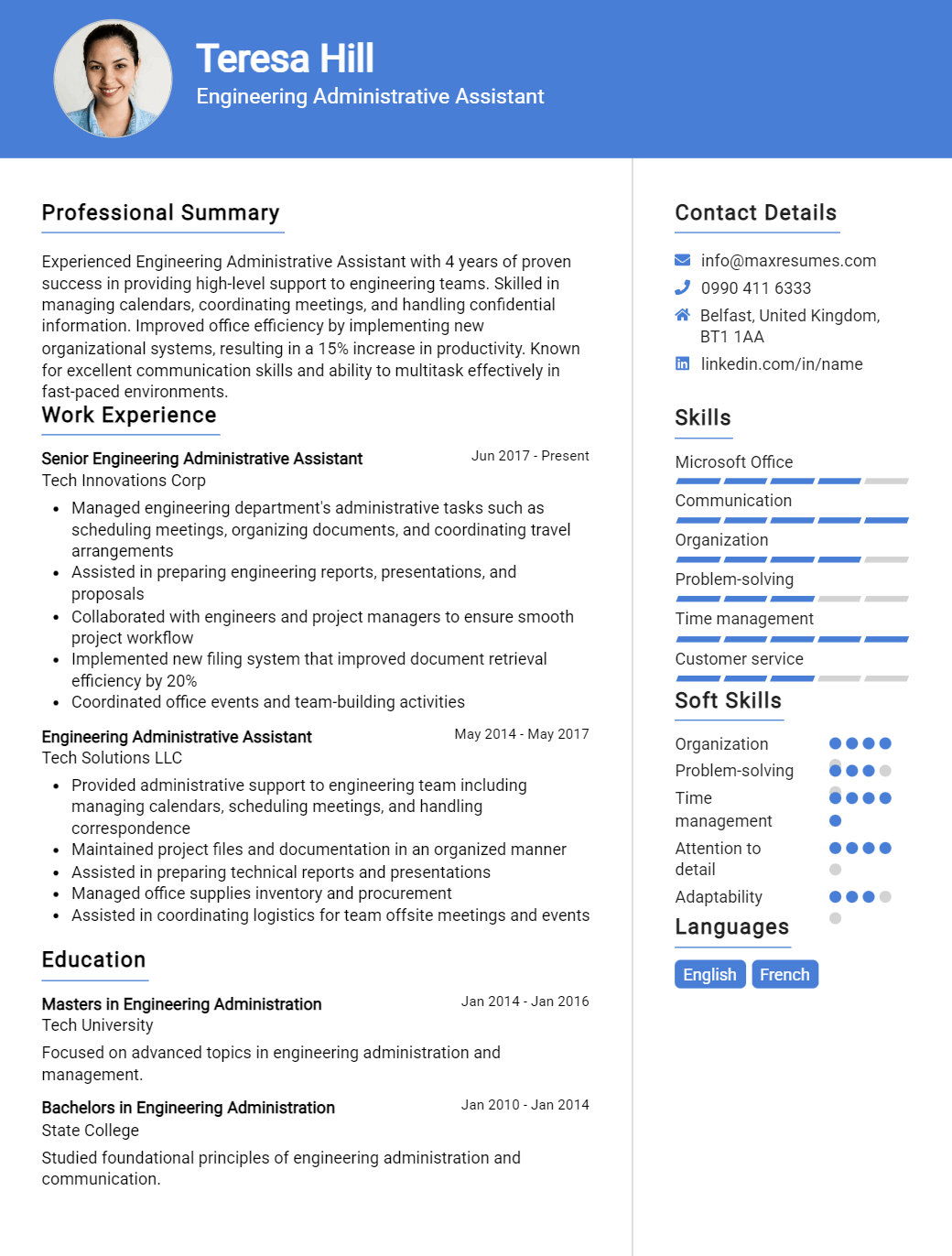administrative-assistant-resume-sample