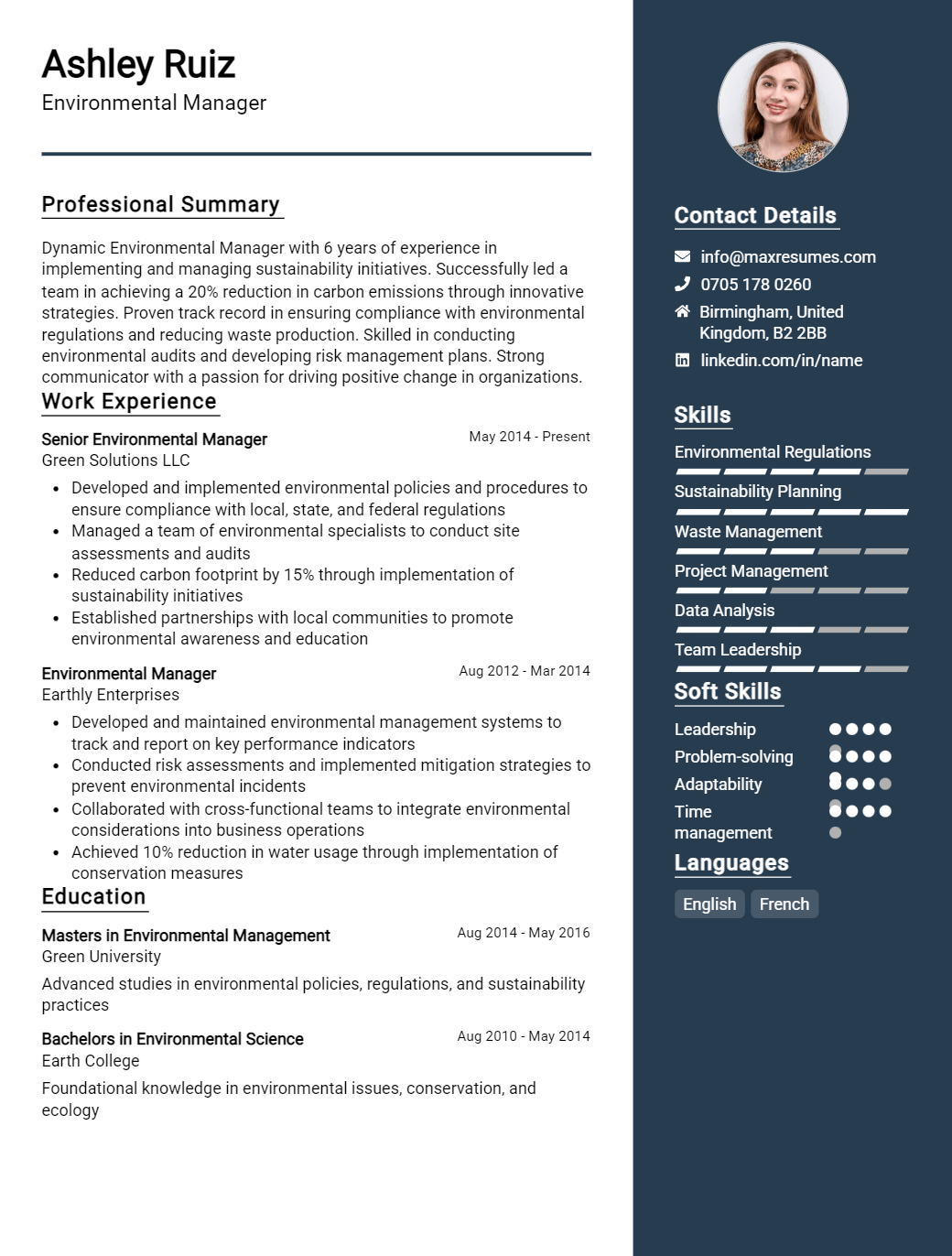 manager-resume-sample