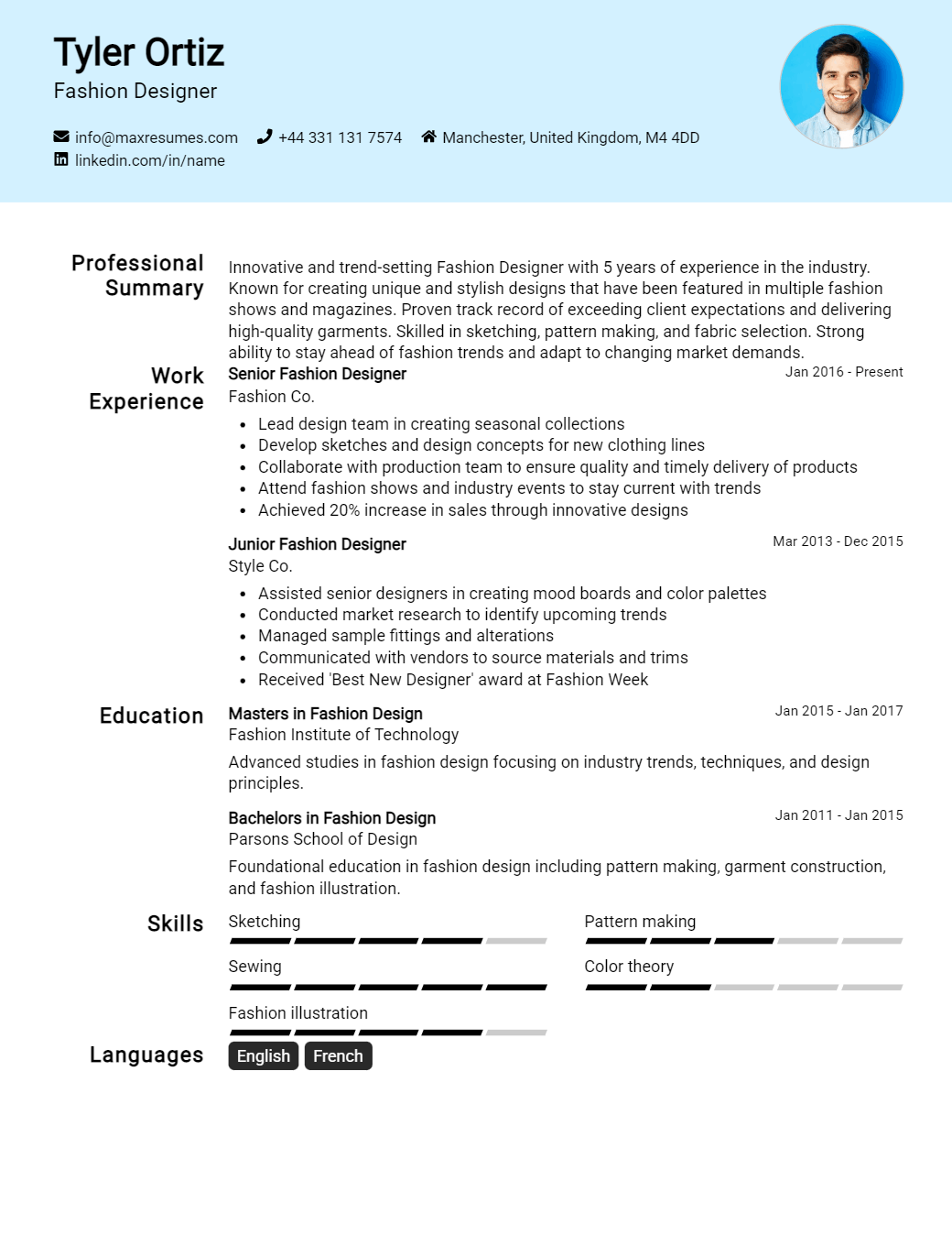 designer-resume-sample