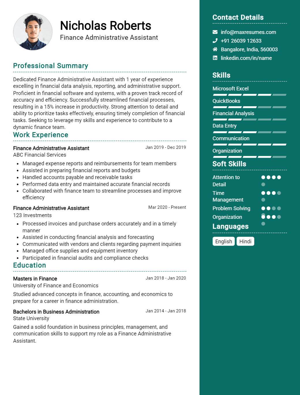 administrative-assistant-resume-sample