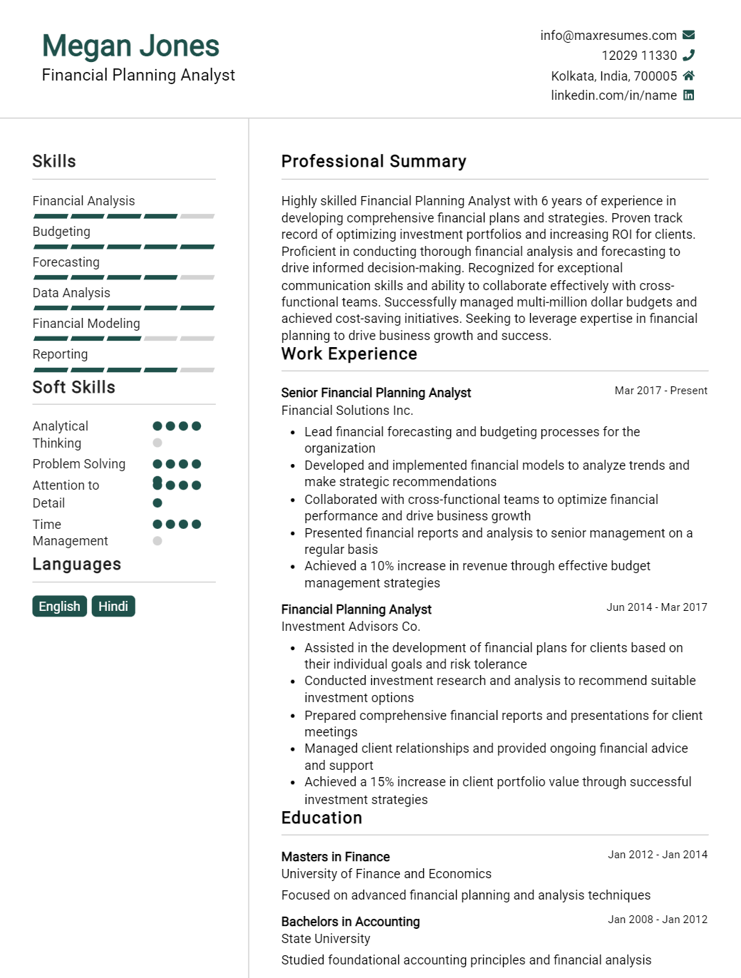 financial-planning-analyst-resume-sample