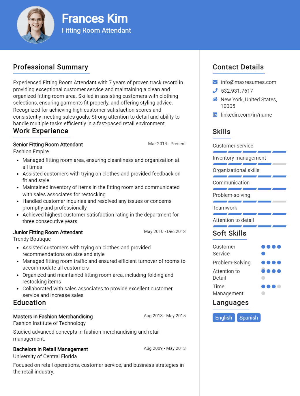 fitting-room-attendant-resume-sample
