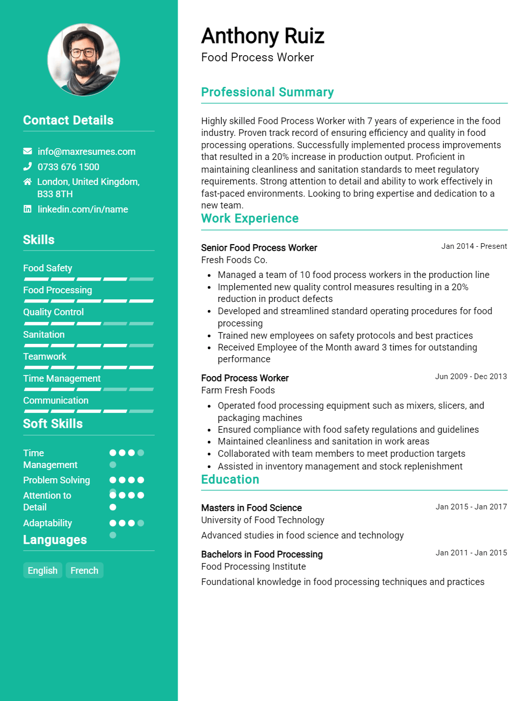 process-worker-resume-sample